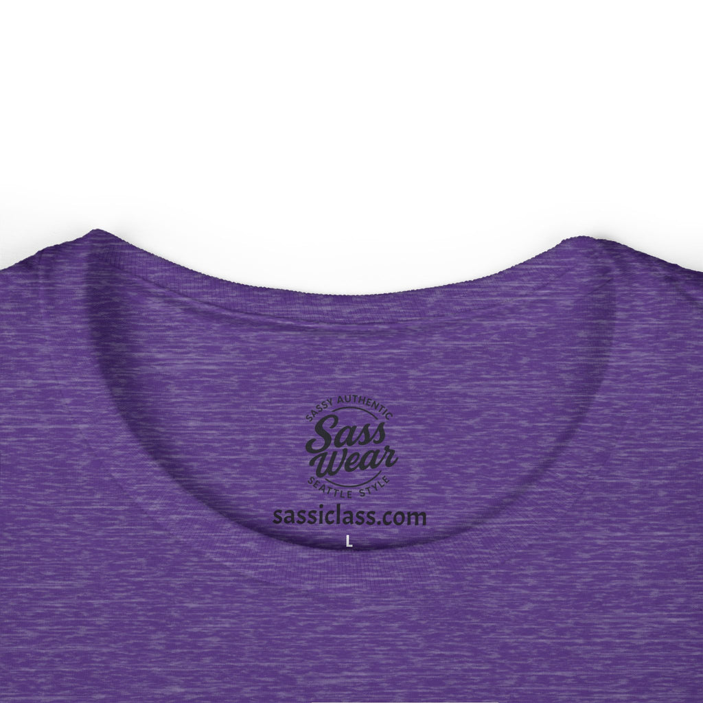 Wine and Golf Clubs Women's Softstyle Tee