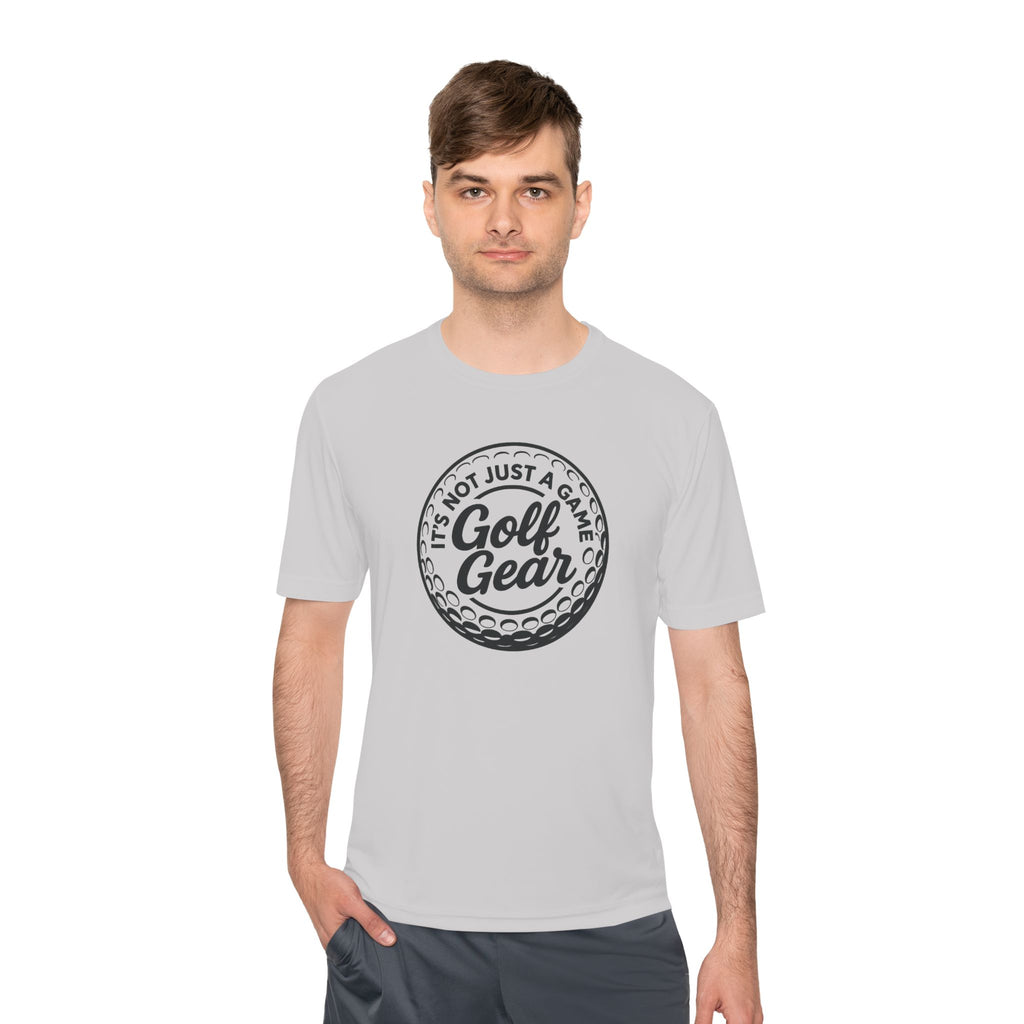 Golf Gear Tee — "It’s Not Just a Game" Moisture‑Wicking Golf Shirt