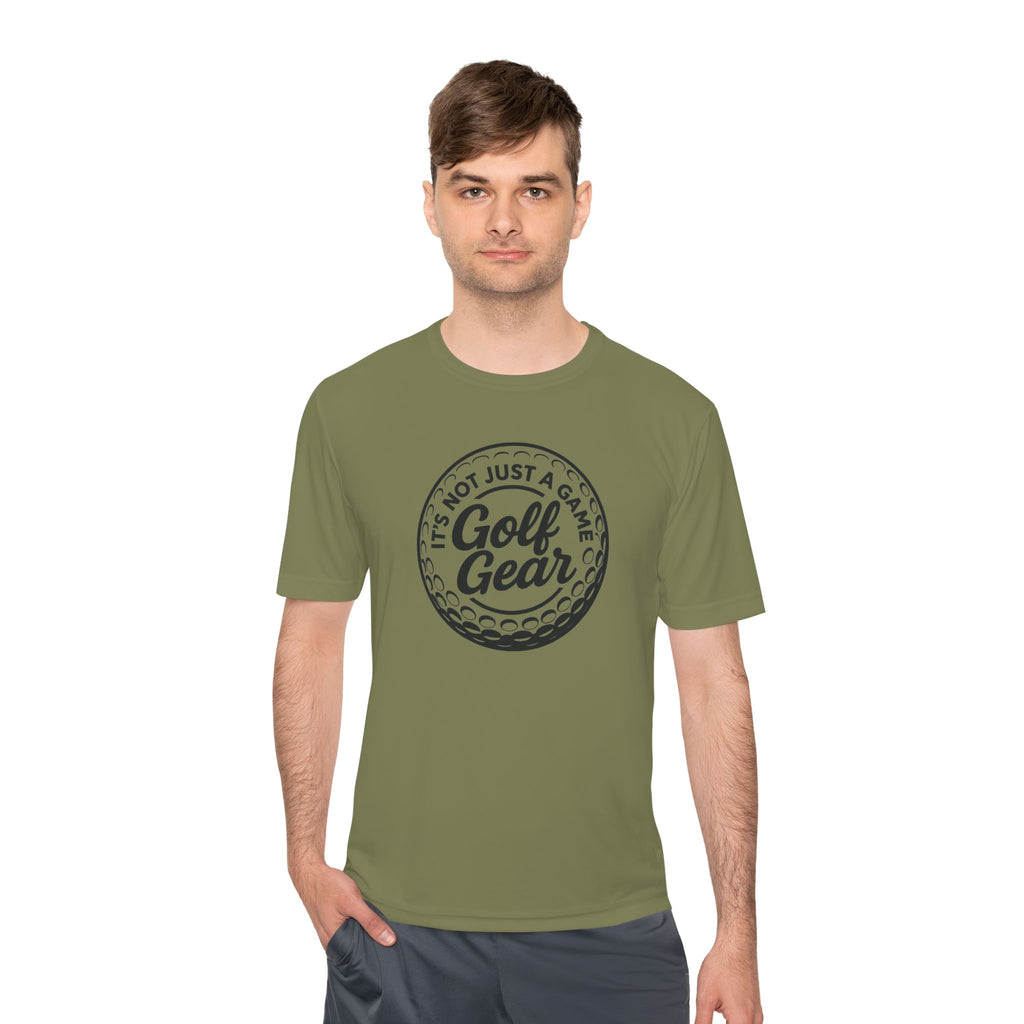 Golf Gear Tee — "It’s Not Just a Game" Moisture‑Wicking Golf Shirt