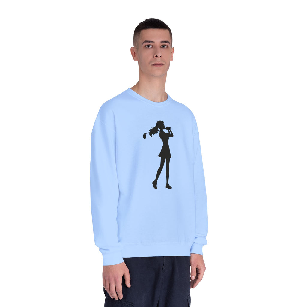Golf Gal Silhouette Crewneck Sweatshirt
