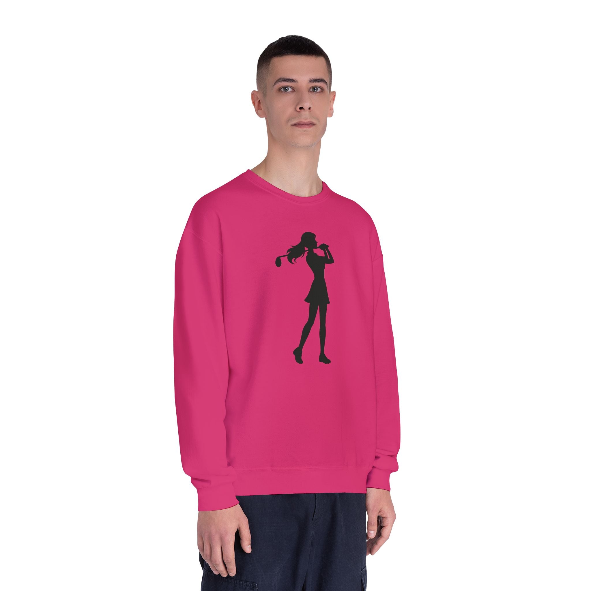 Golf Gal Silhouette Crewneck Sweatshirt