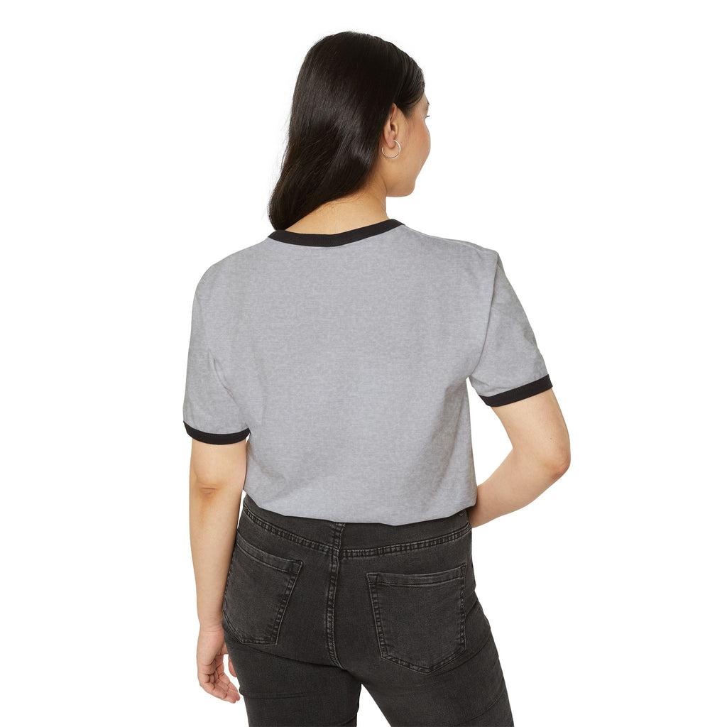 Swing Like a Girl Golf Gal Cotton Ringer T-Shirt