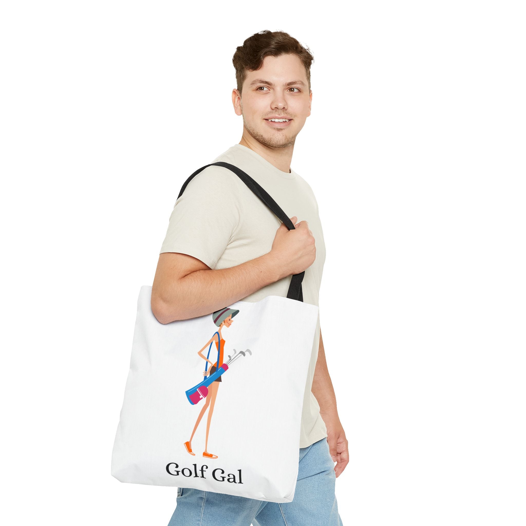 Golf Gal Tote Bag Poppy