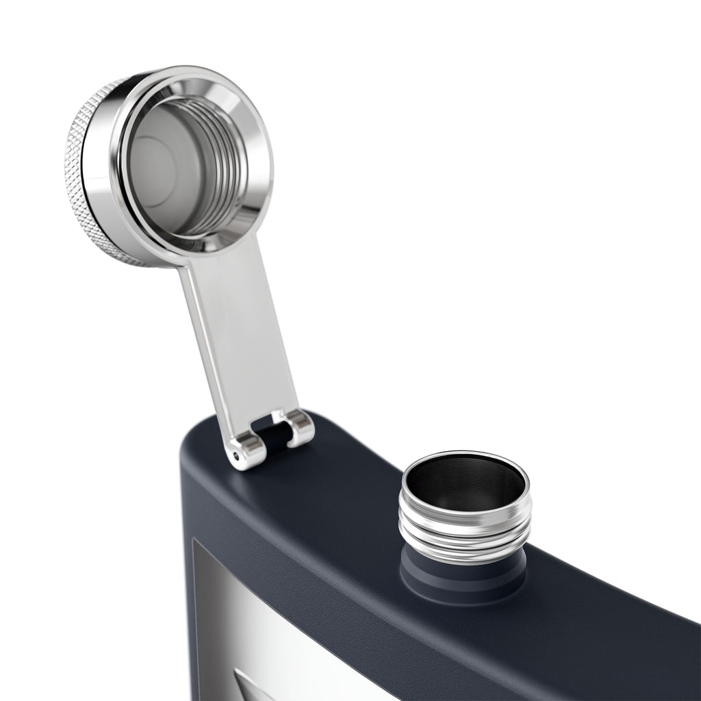 Martini Glass Sleek Stainless Steel Flask