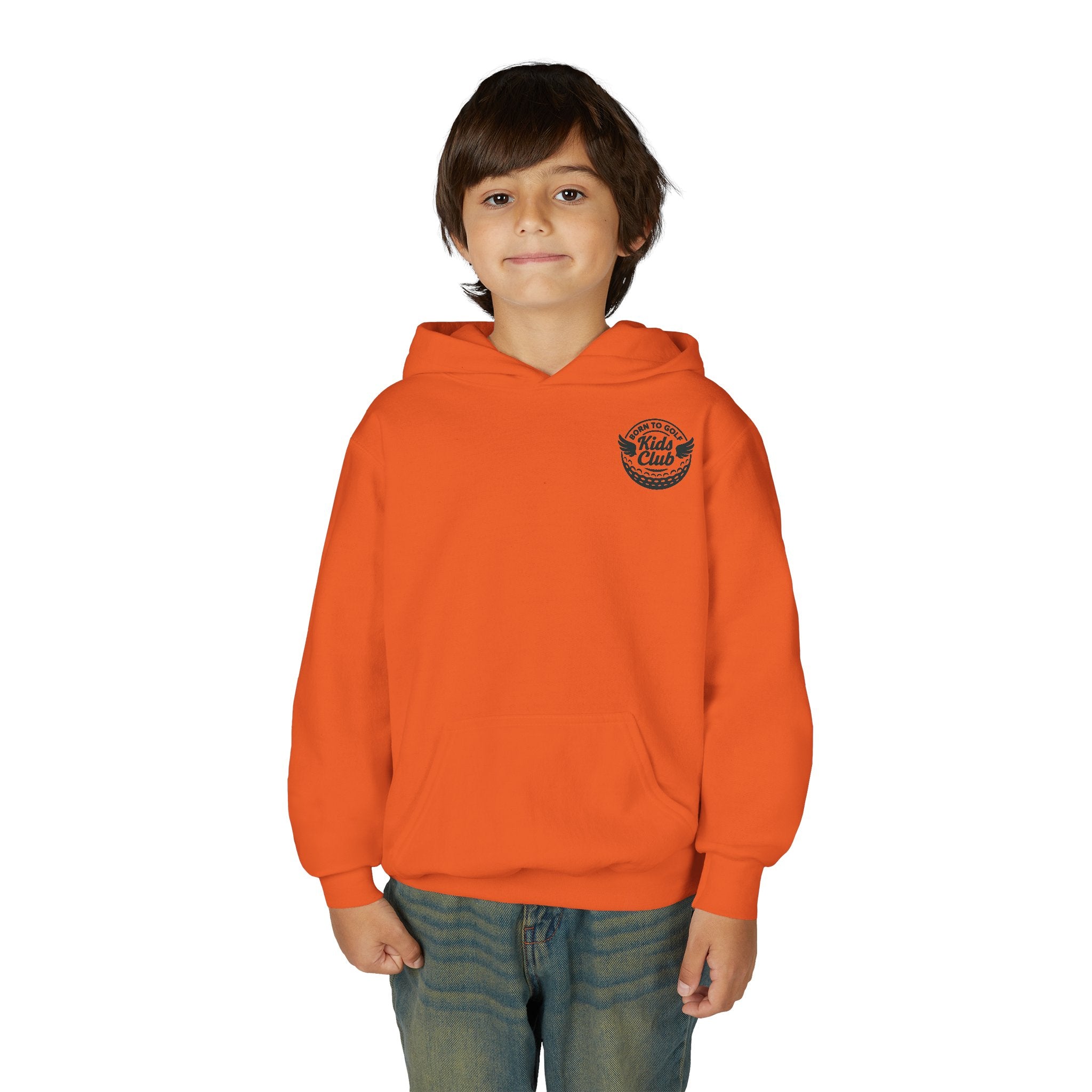 Club Eagle Born To Golf Youth Hoodie