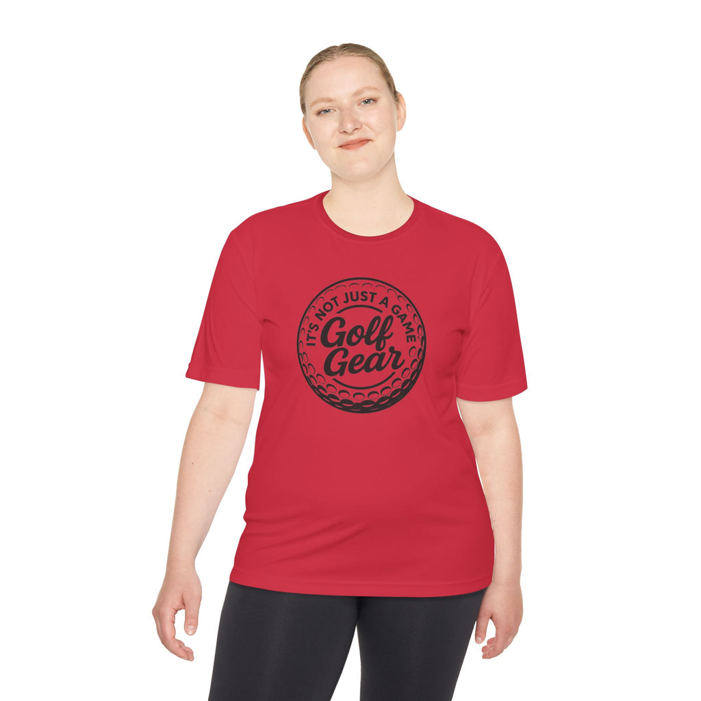 Golf Gear Tee — "It’s Not Just a Game" Moisture‑Wicking Golf Shirt