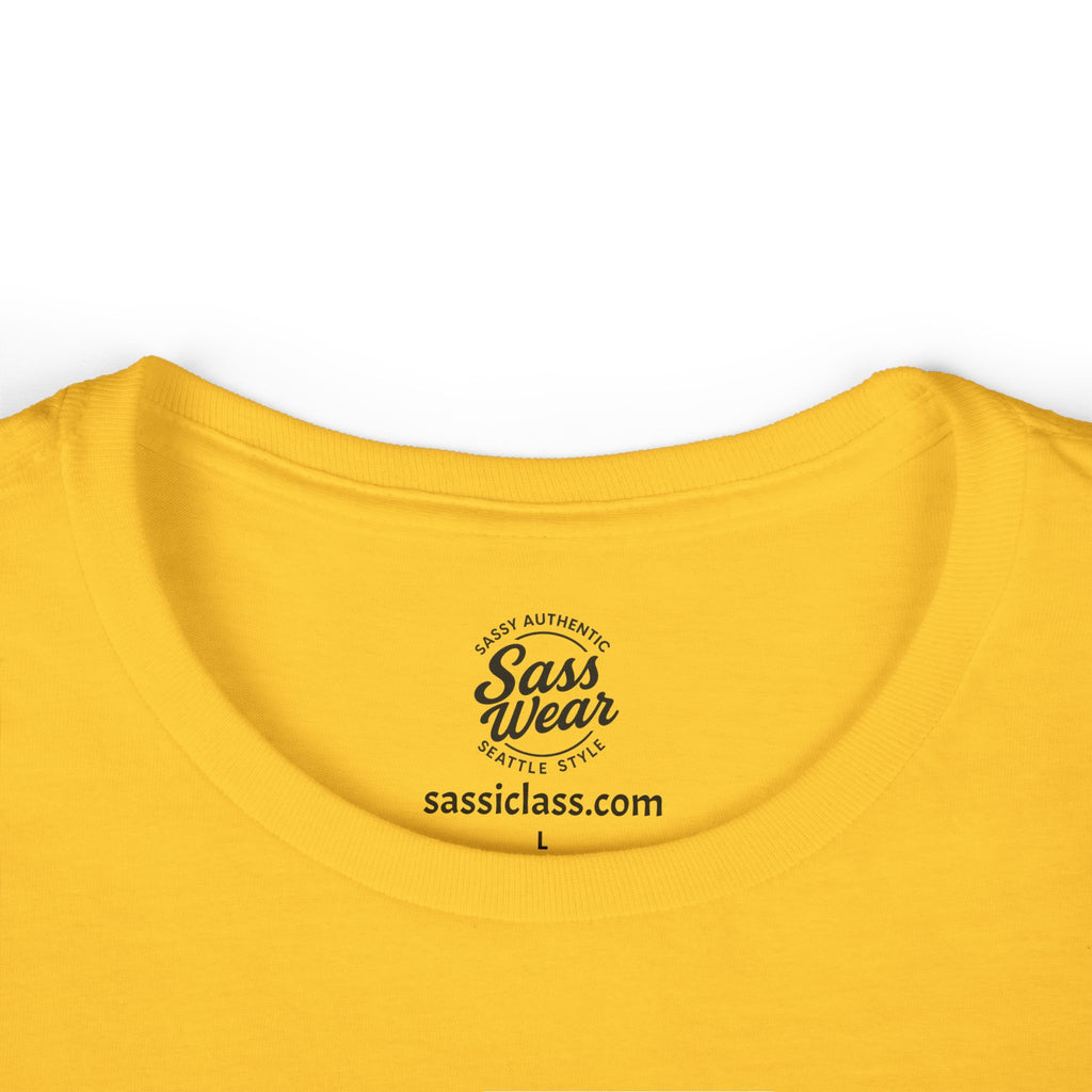 Wine and Golf Clubs Women's Softstyle Tee