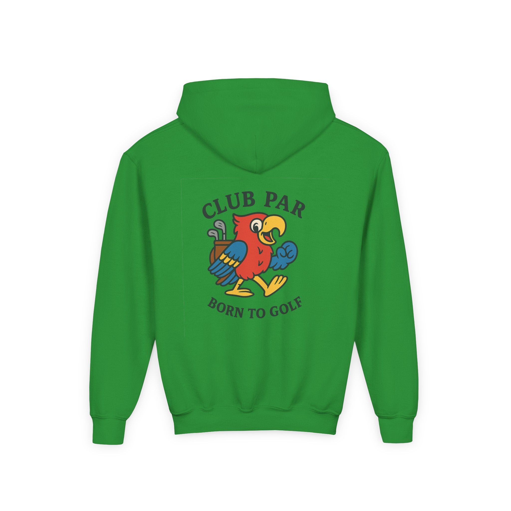 Club Par Born To Golf Youth Hoodie