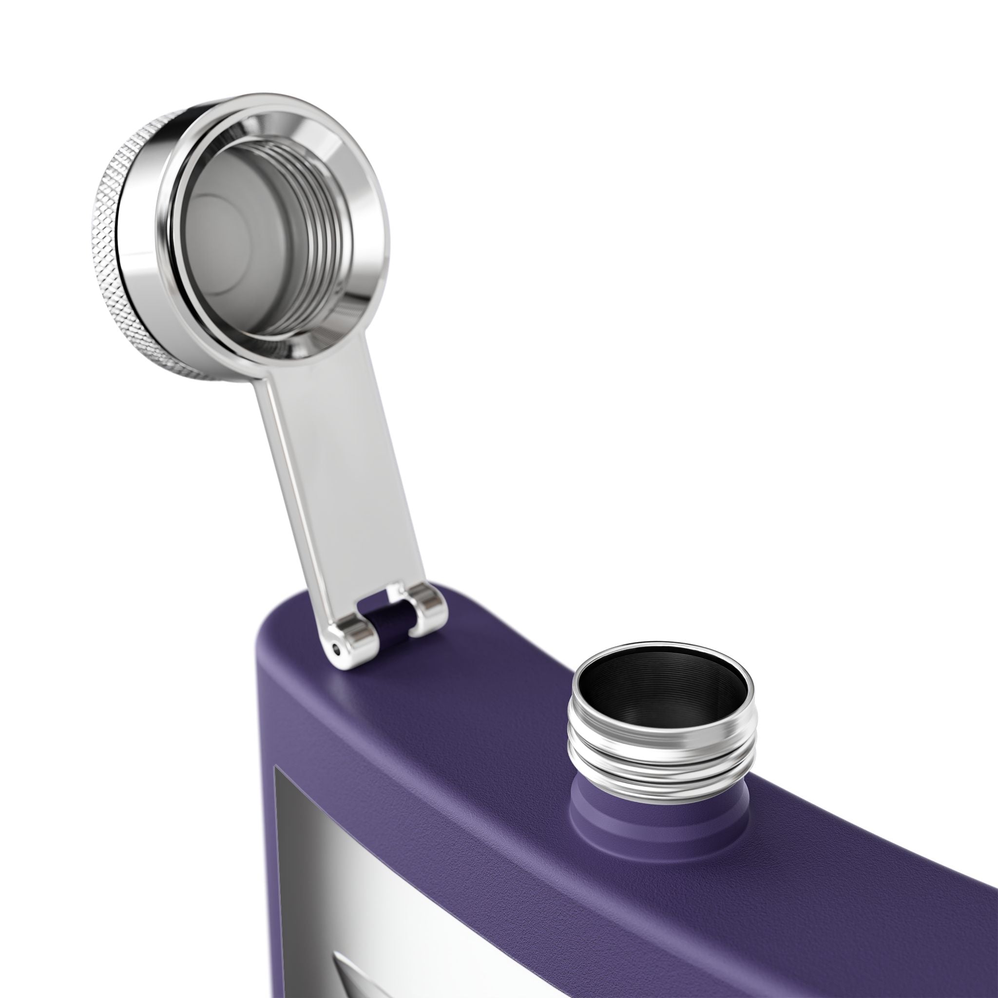 Martini Glass Sleek Stainless Steel Flask
