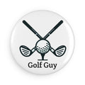 Golf Guy Button Magnet