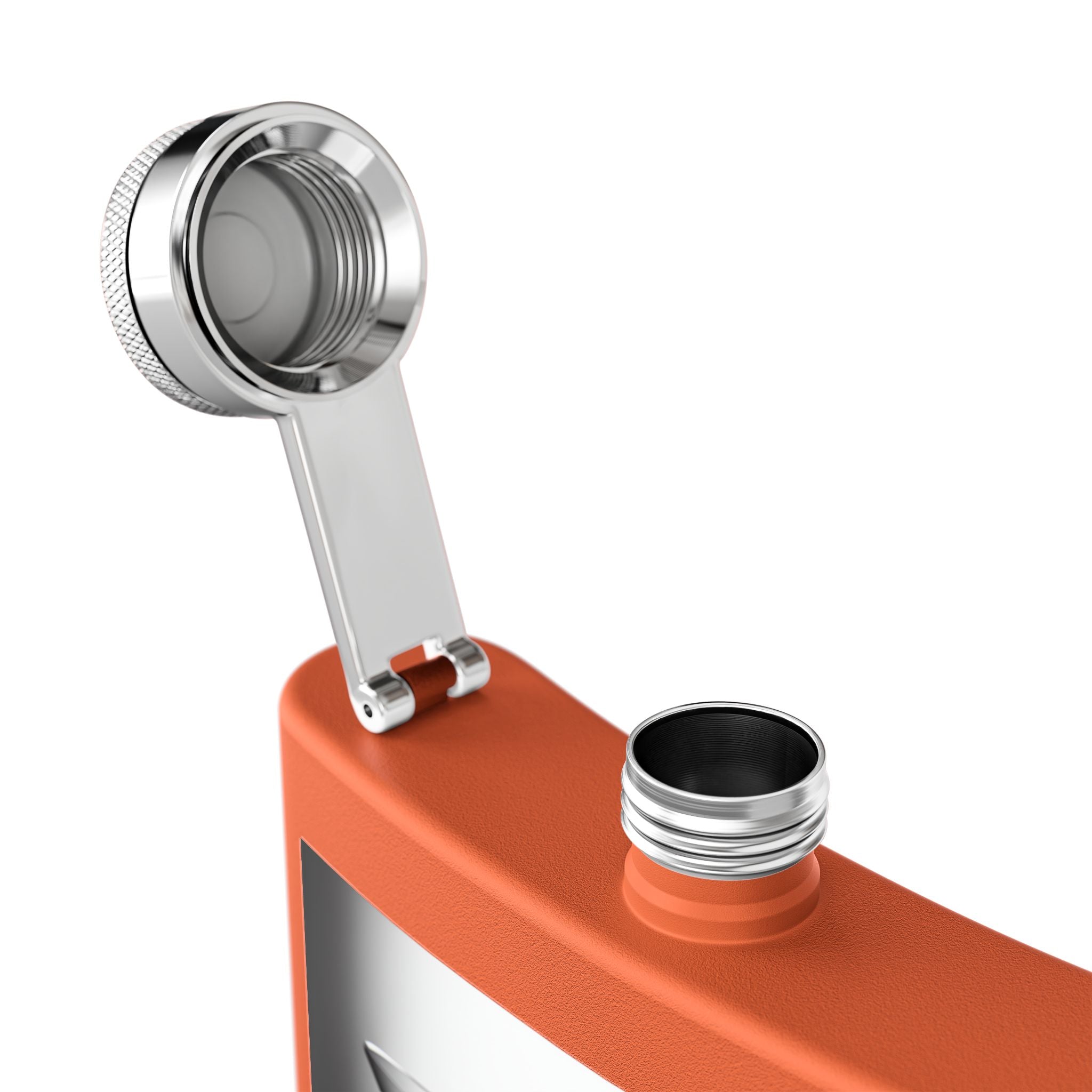 Martini Glass Sleek Stainless Steel Flask