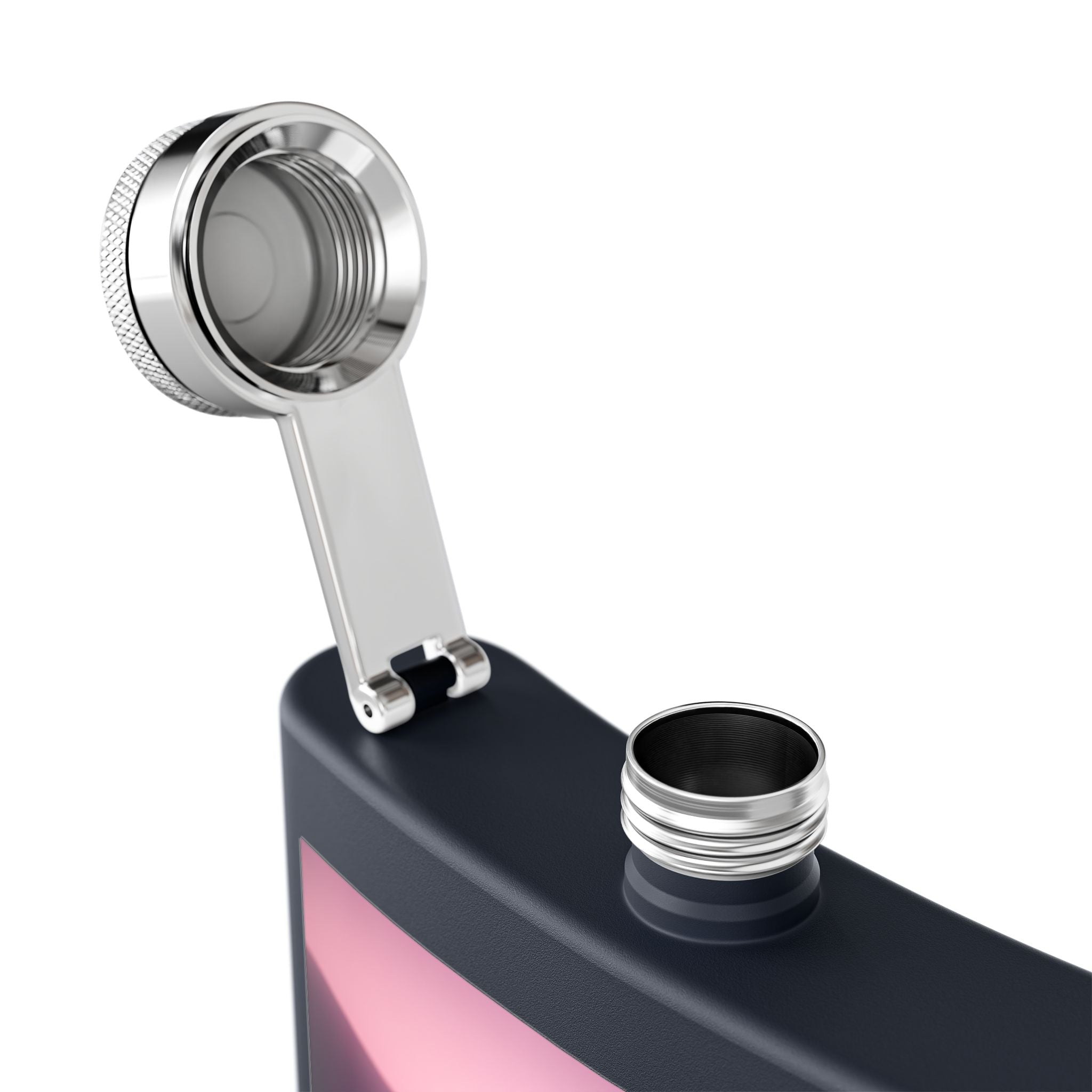 pink flamingos Sleek Stainless Steel Flask