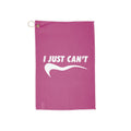 Fushia I just can't Golf Towel