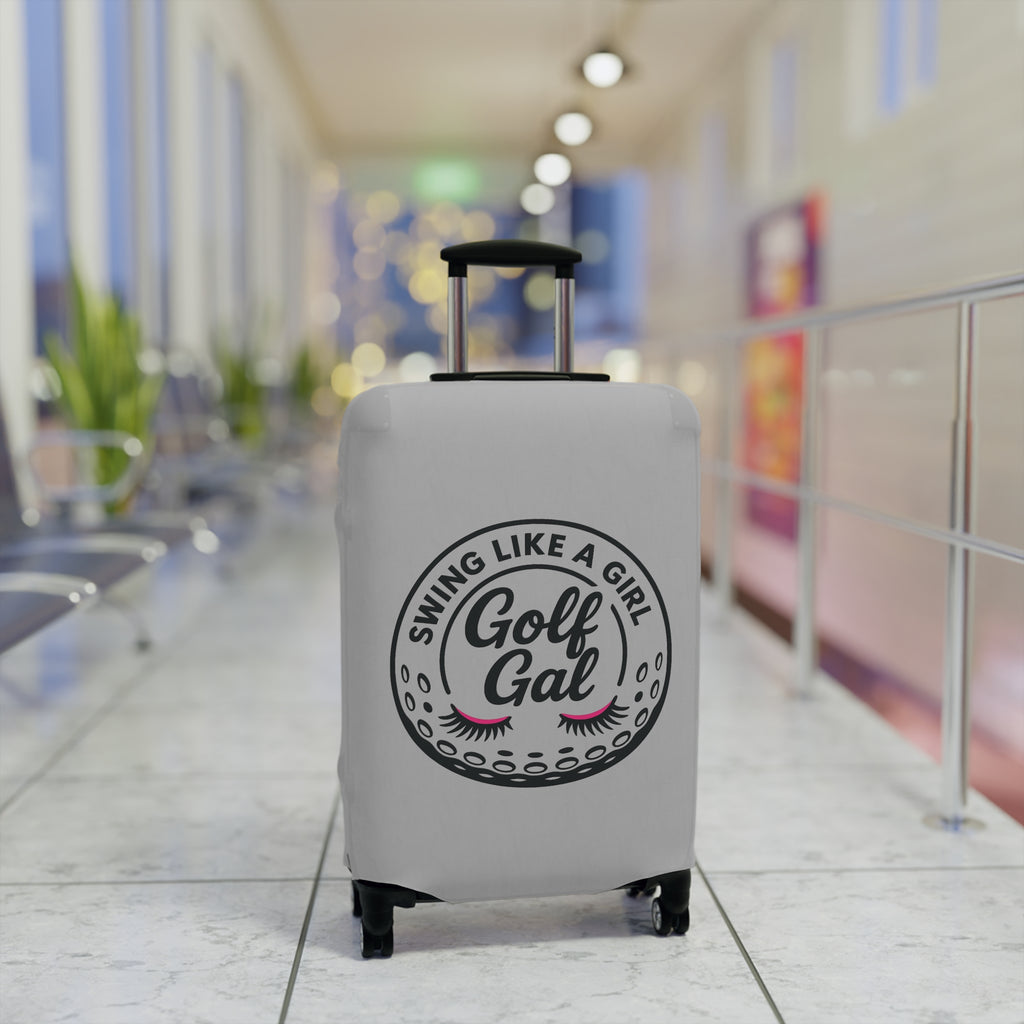 Golf Gal Luggage Cover Gray