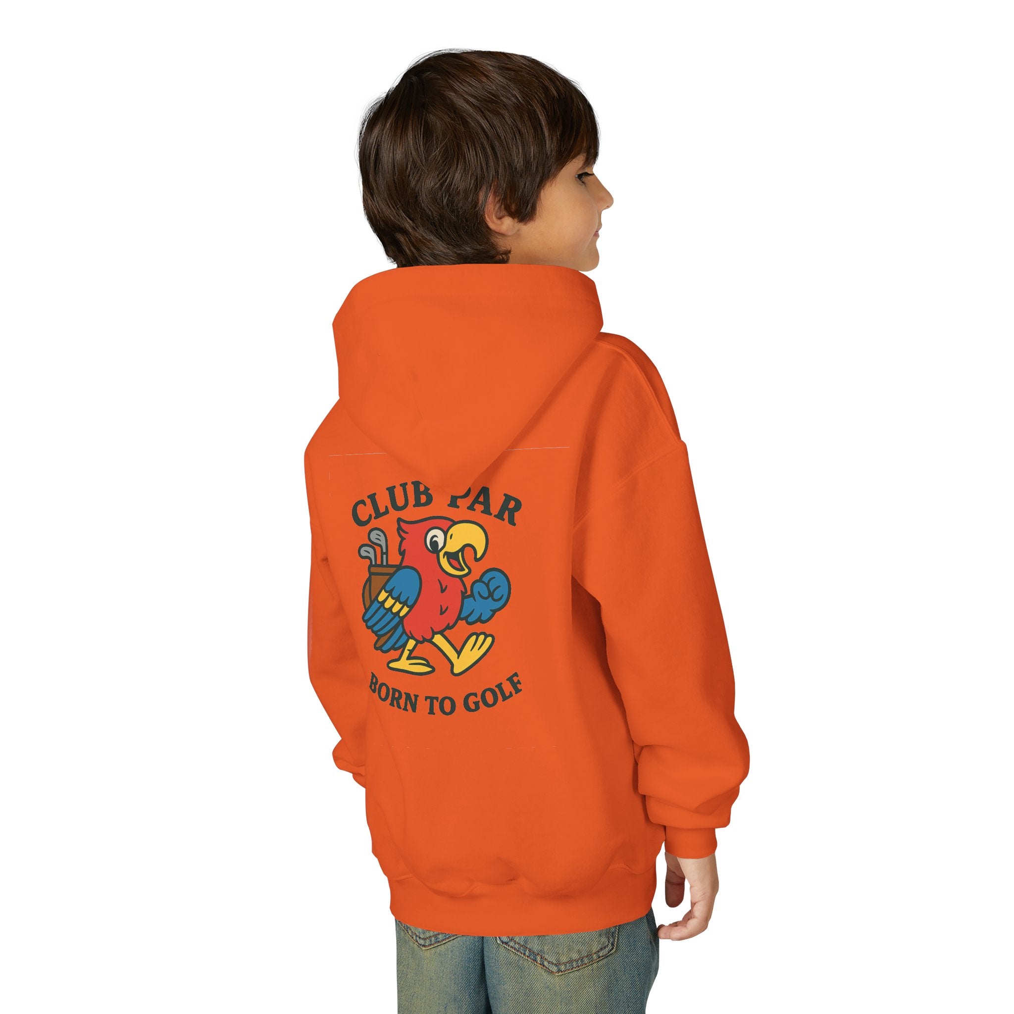 Club Par Born To Golf Youth Hoodie