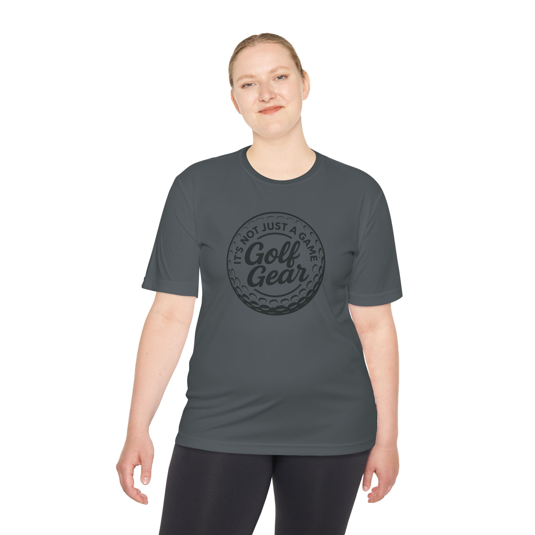 Golf Gear Tee — "It’s Not Just a Game" Moisture‑Wicking Golf Shirt