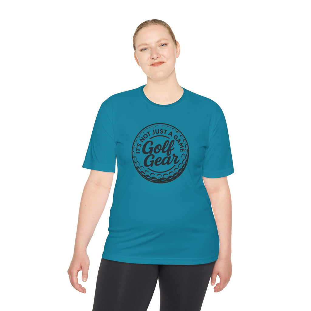Golf Gear Tee — "It’s Not Just a Game" Moisture‑Wicking Golf Shirt