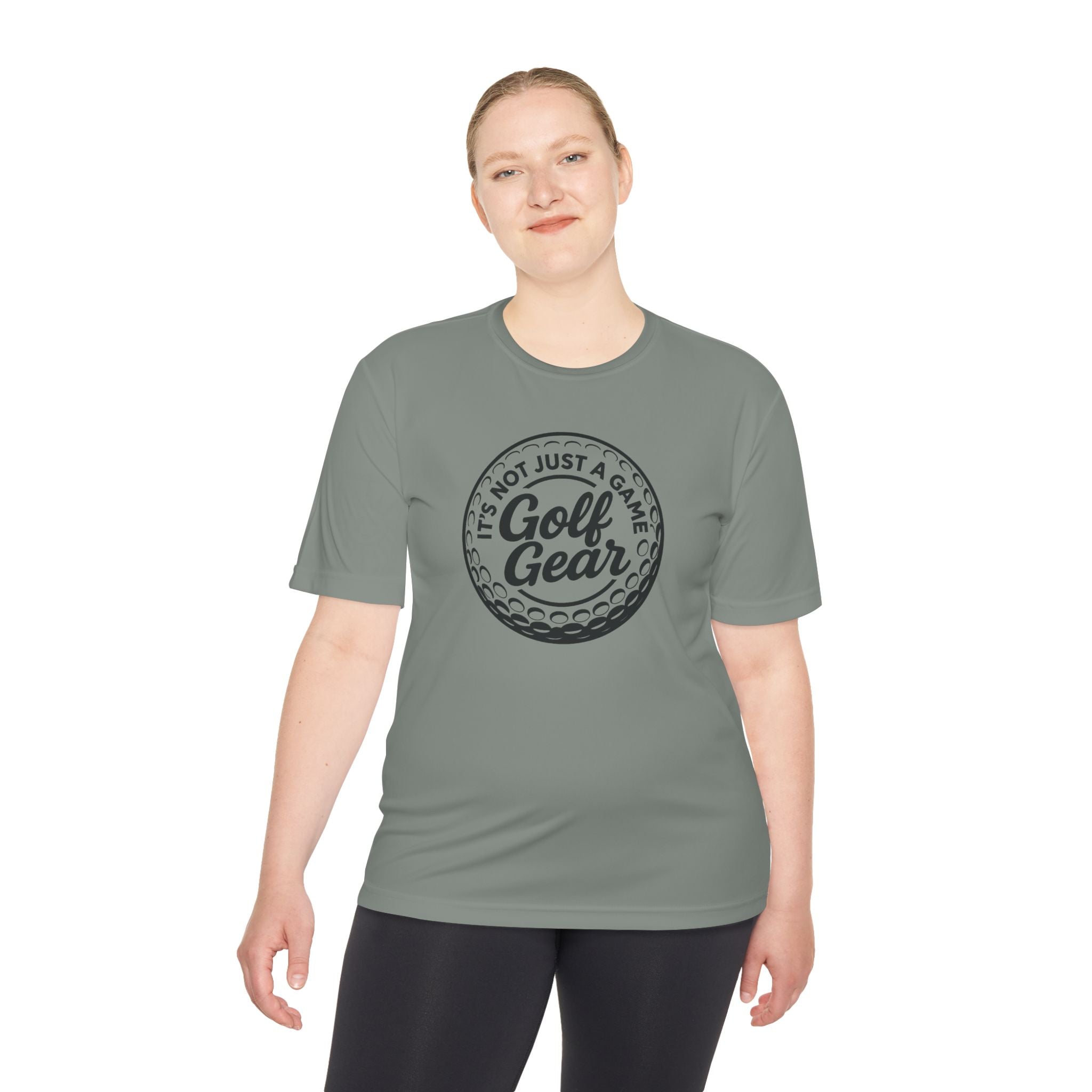 Golf Gear Tee — "It’s Not Just a Game" Moisture‑Wicking Golf Shirt