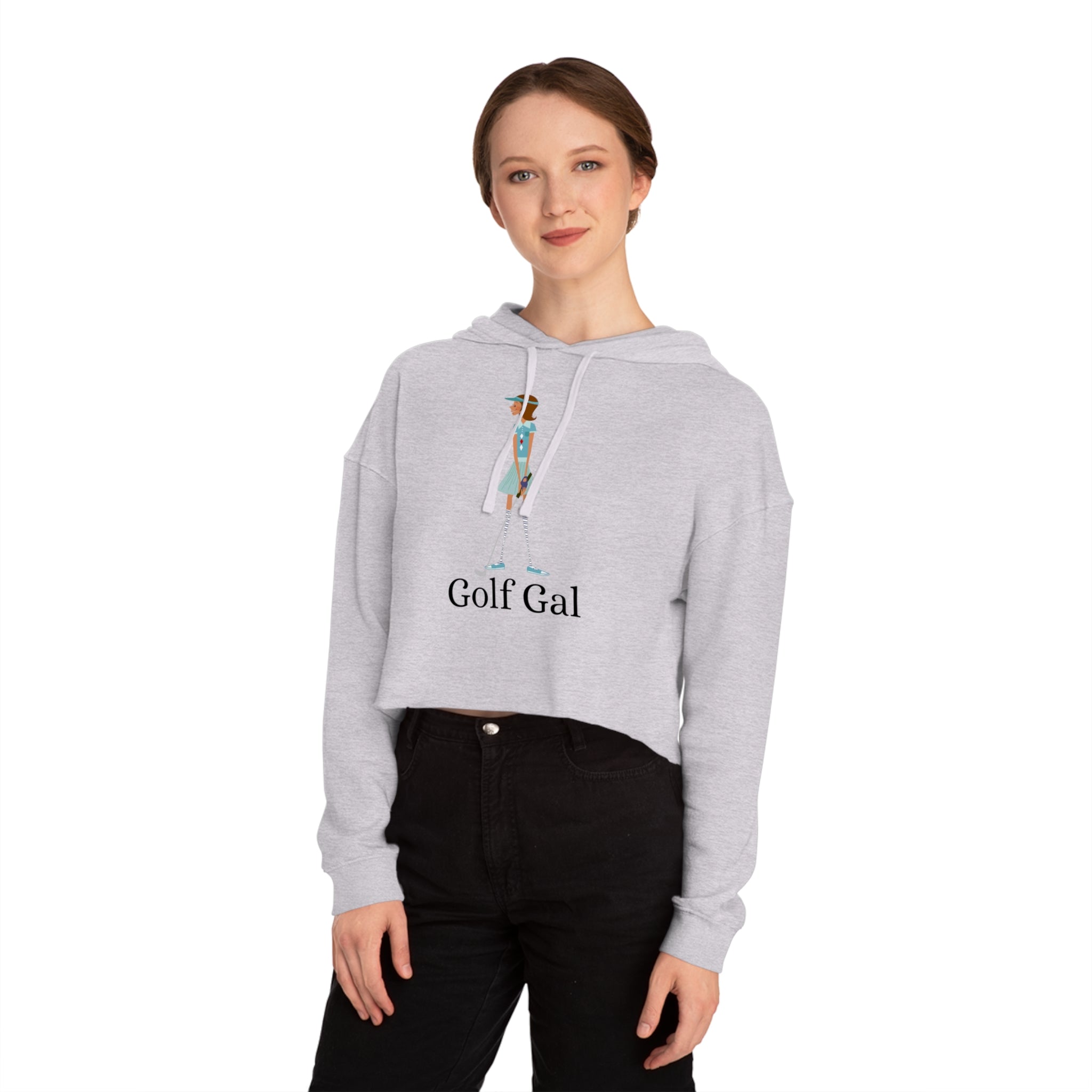 Golf Gal Women's Cropped Sweatshirt Lily