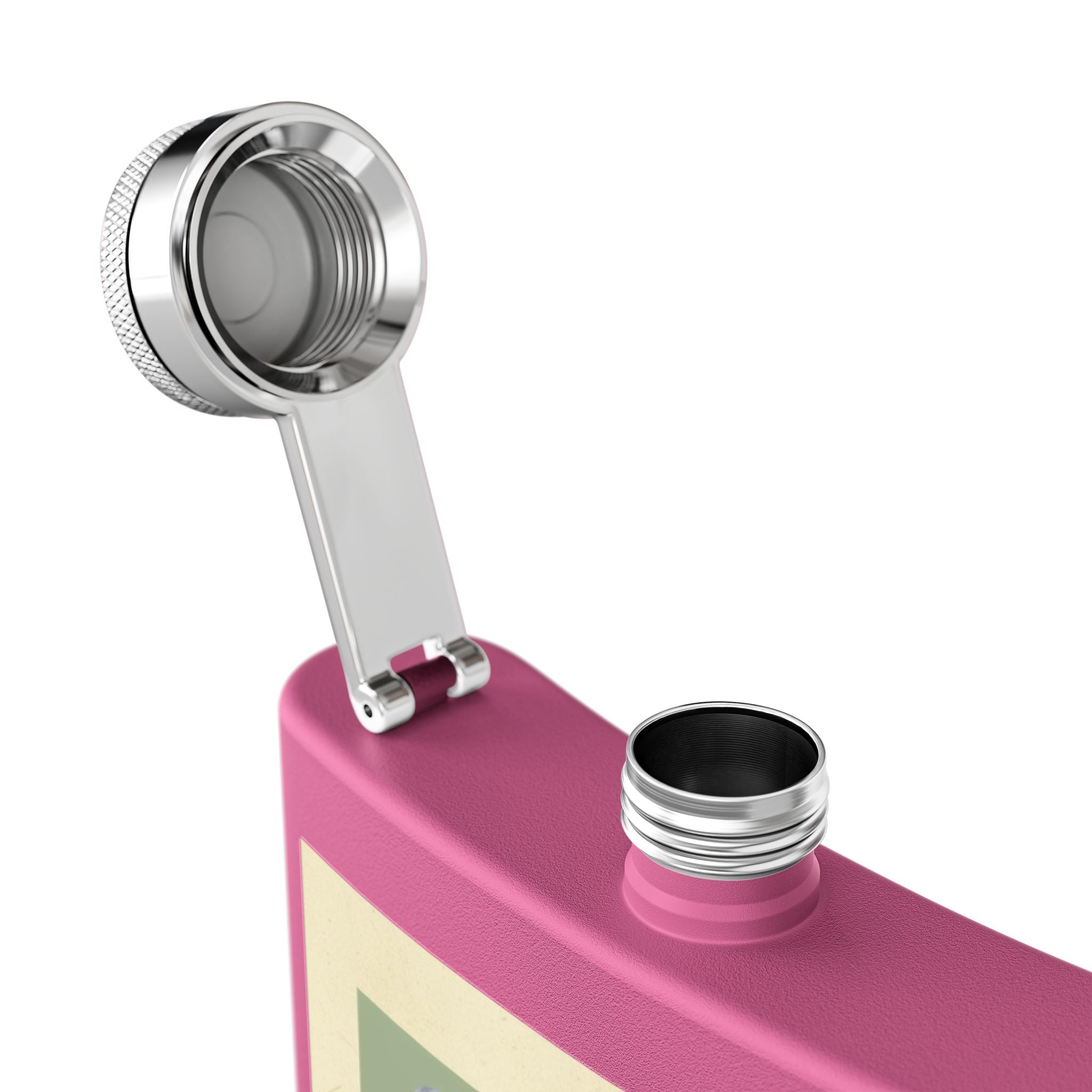 Retro Golf Sleek Stainless Steel Flask