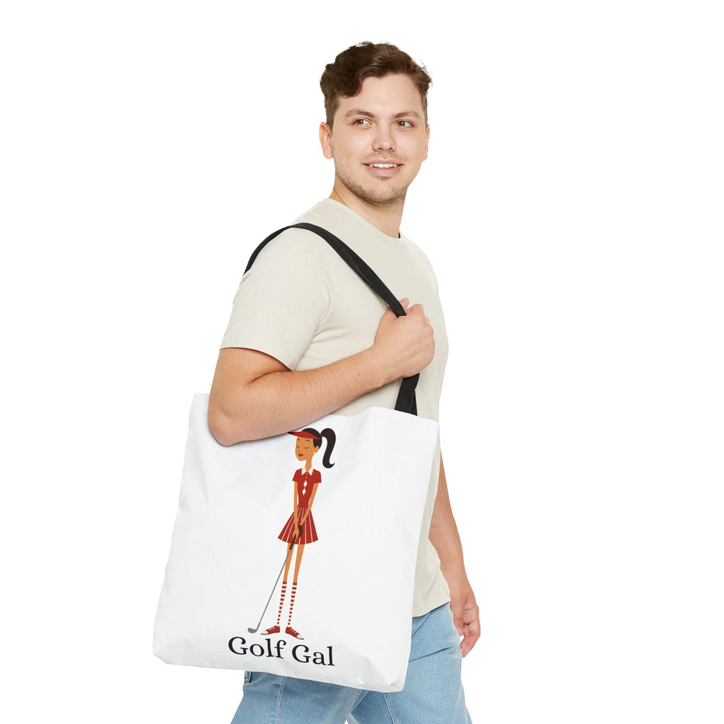 Golf Gal Tote Bag Ruby