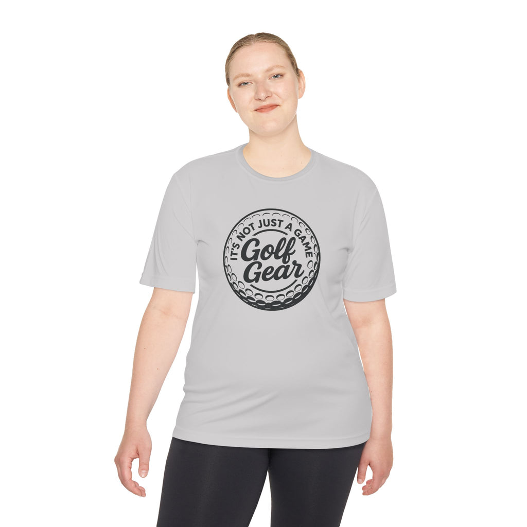Golf Gear Tee — "It’s Not Just a Game" Moisture‑Wicking Golf Shirt