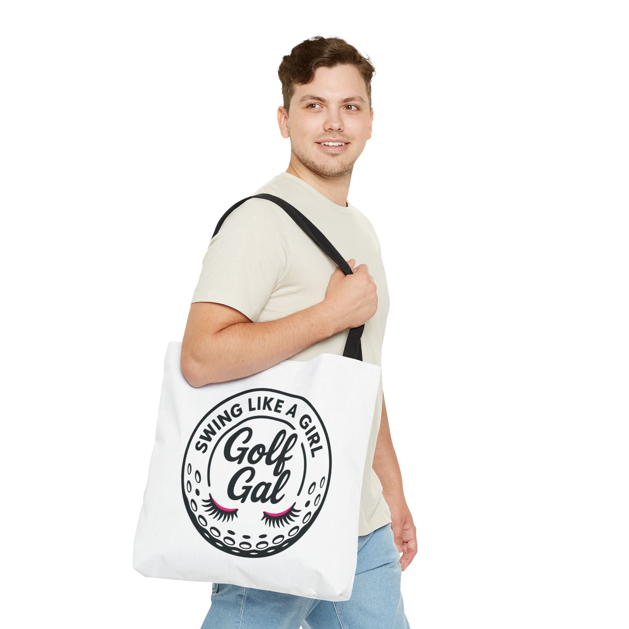Swing Like a Girl Golf Gal Tote Bag
