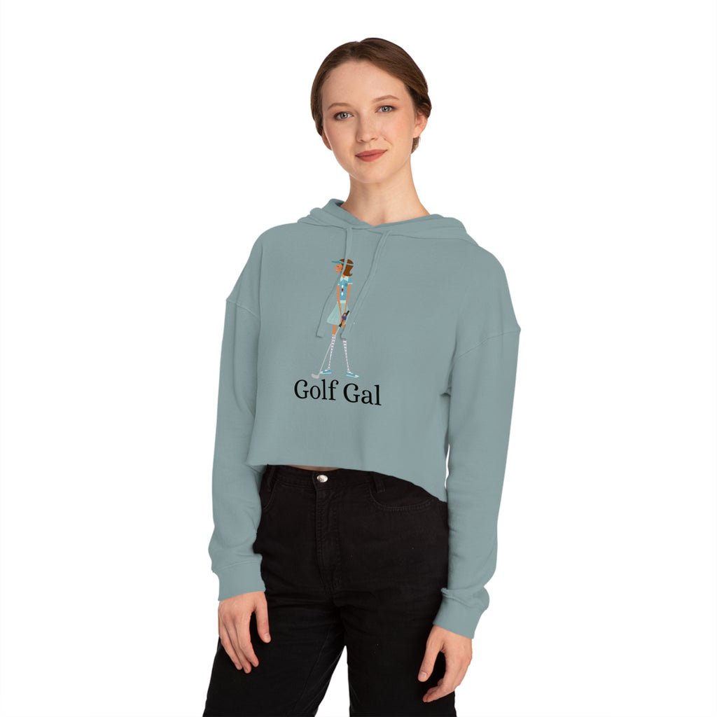 Golf Gal Women's Cropped Sweatshirt Lily