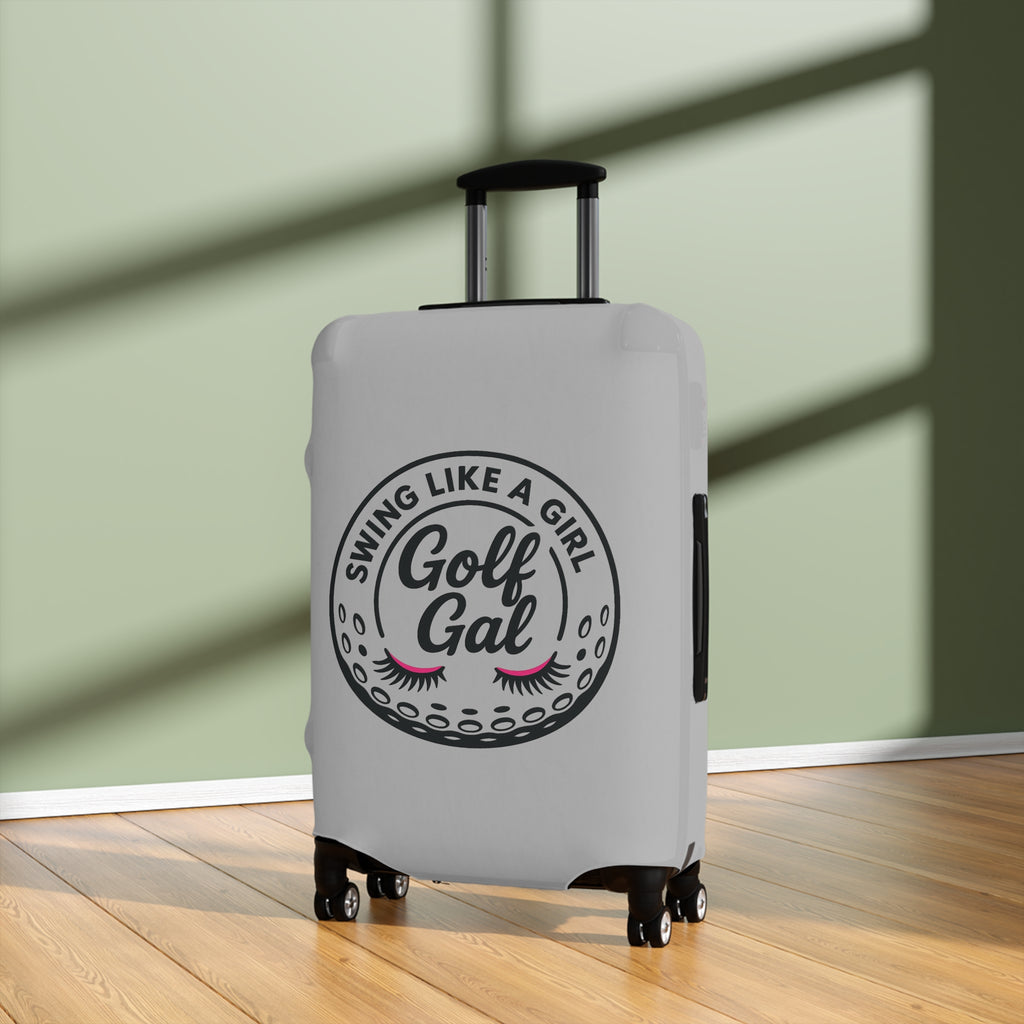 Golf Gal Luggage Cover Gray