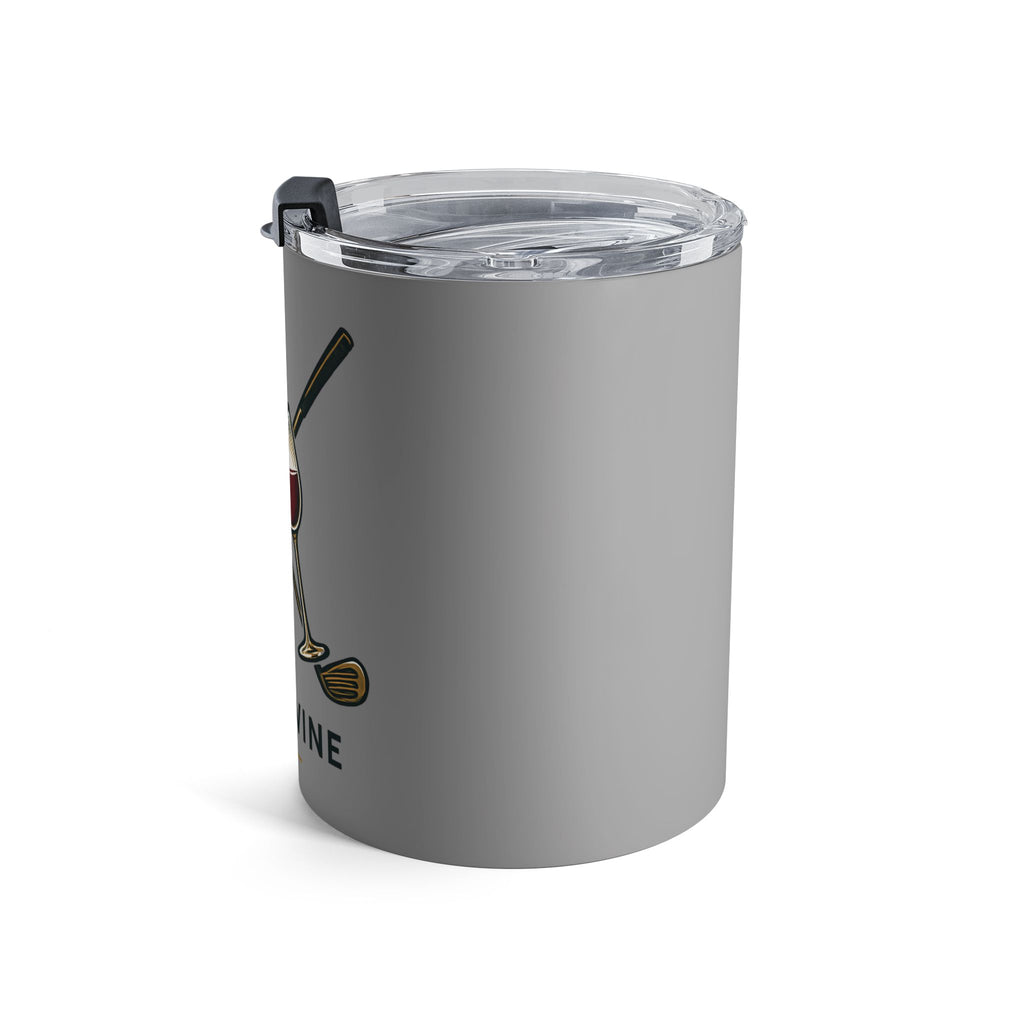 Gray Golf and Wine Whiskey/Wine Tumbler