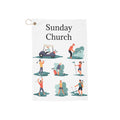 Sunday church Golf Towel