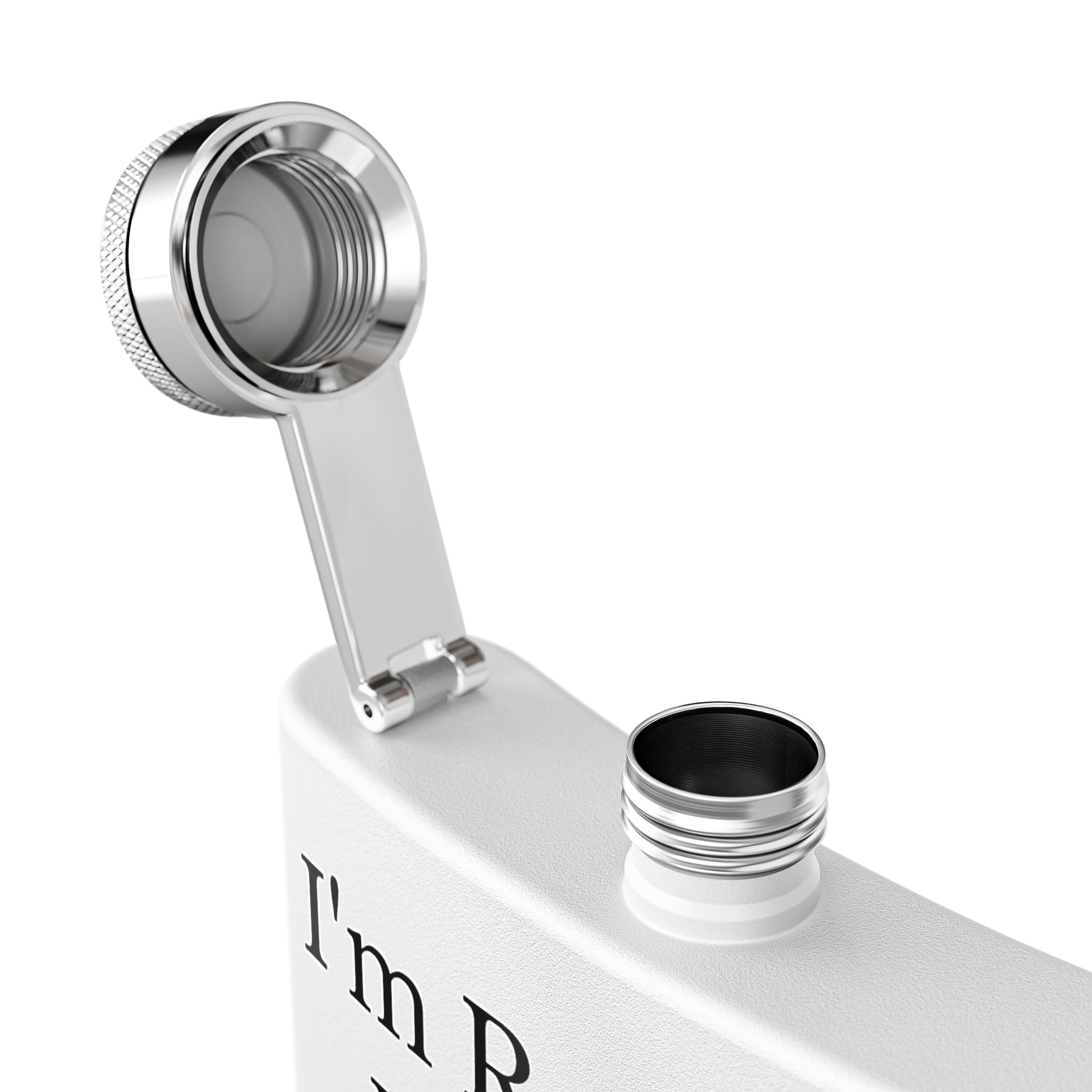 Ready to Par Tee Sleek Stainless Steel Flask