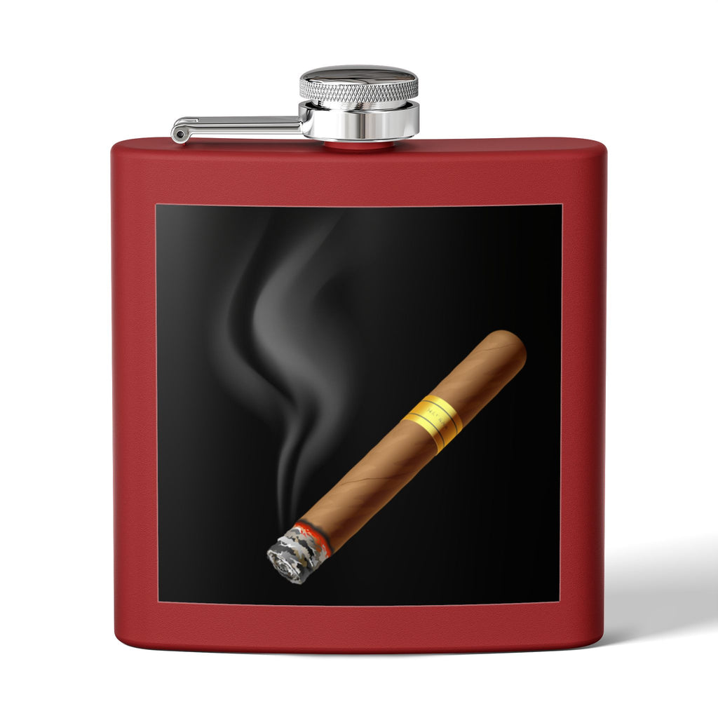 Cigar Sleek Stainless Steel Flask