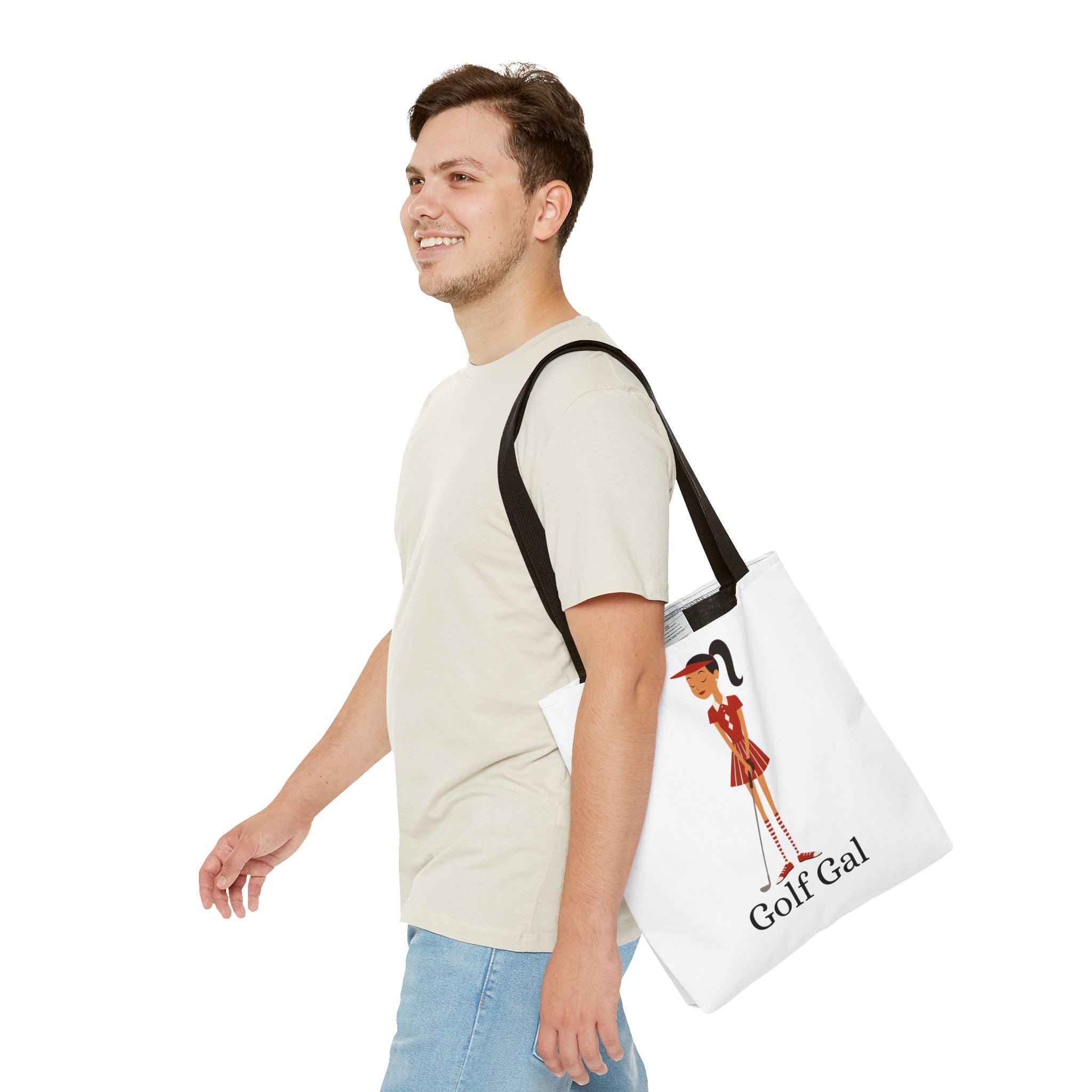 Golf Gal Tote Bag Ruby