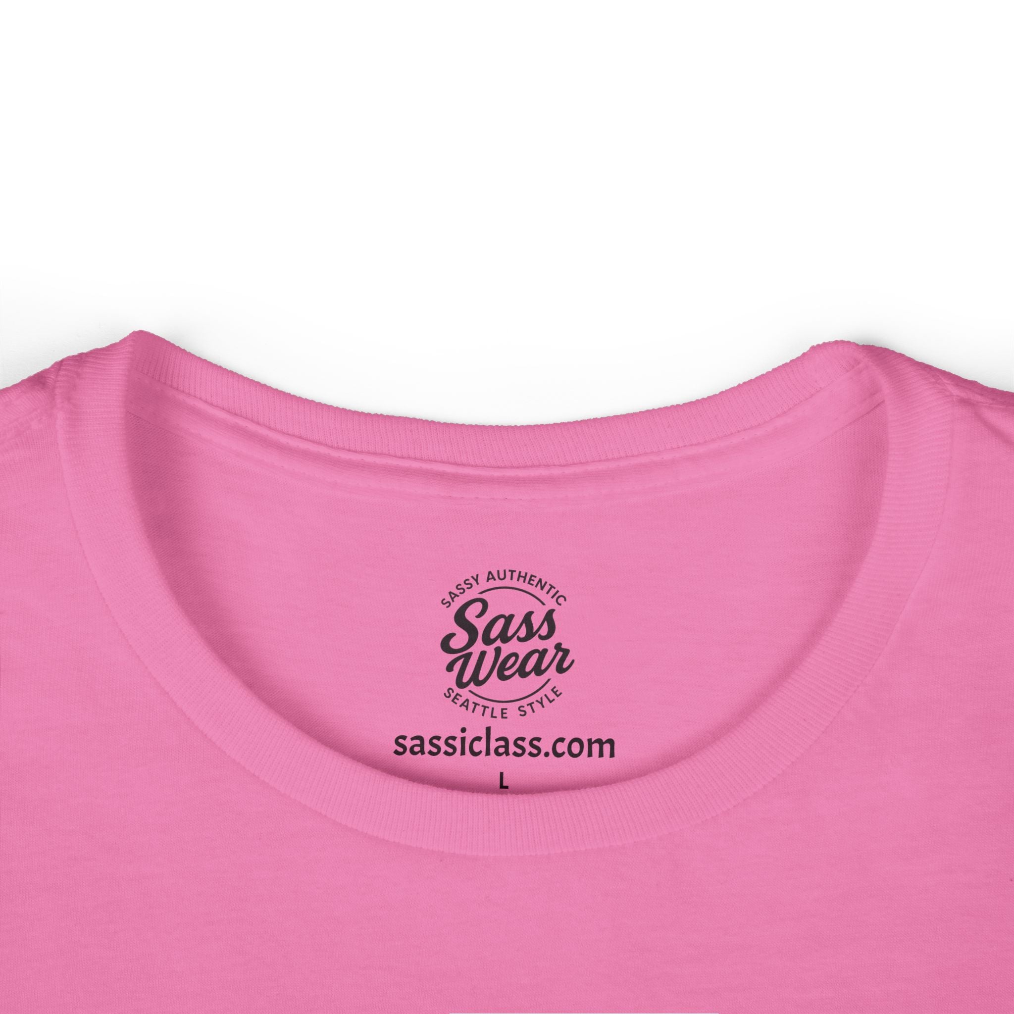 Wine and Golf Cart Women's Softstyle Tee Ruby