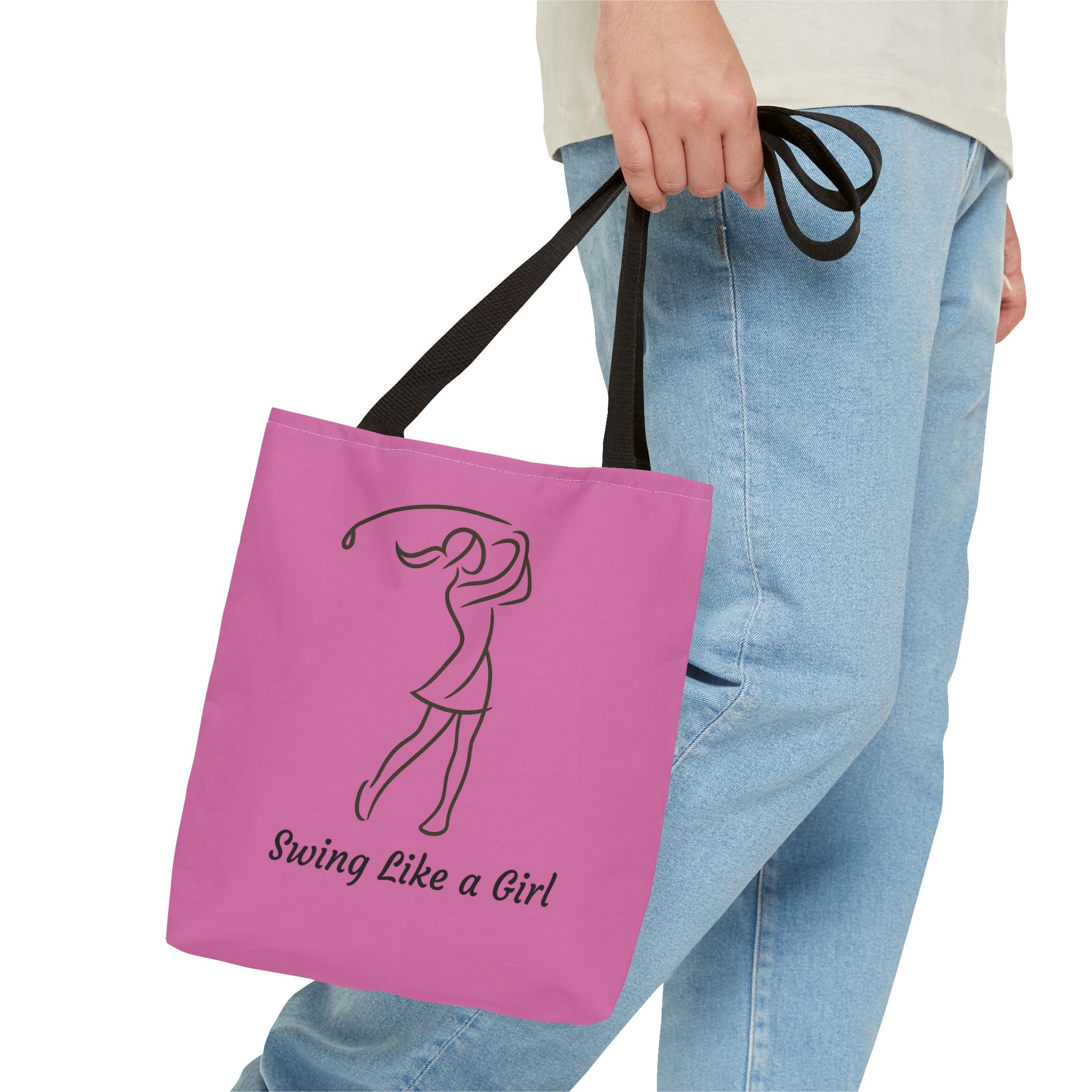 Swing Like A Girl Tote Bag