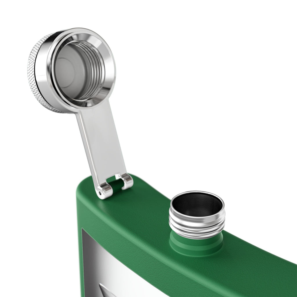 Martini Glass Sleek Stainless Steel Flask