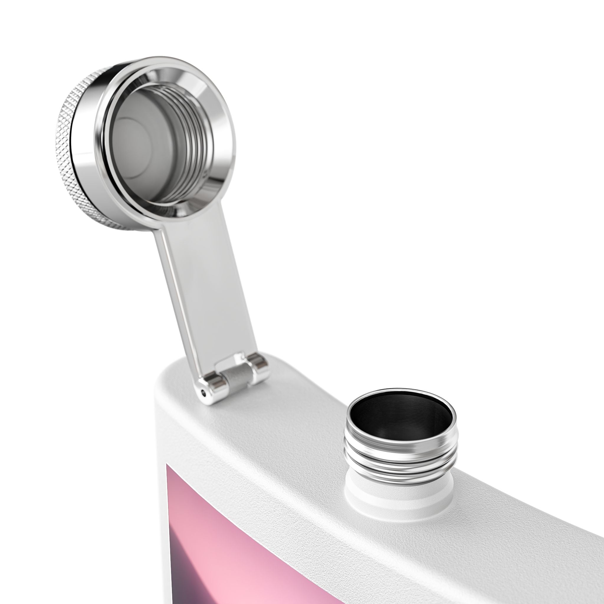pink flamingos Sleek Stainless Steel Flask