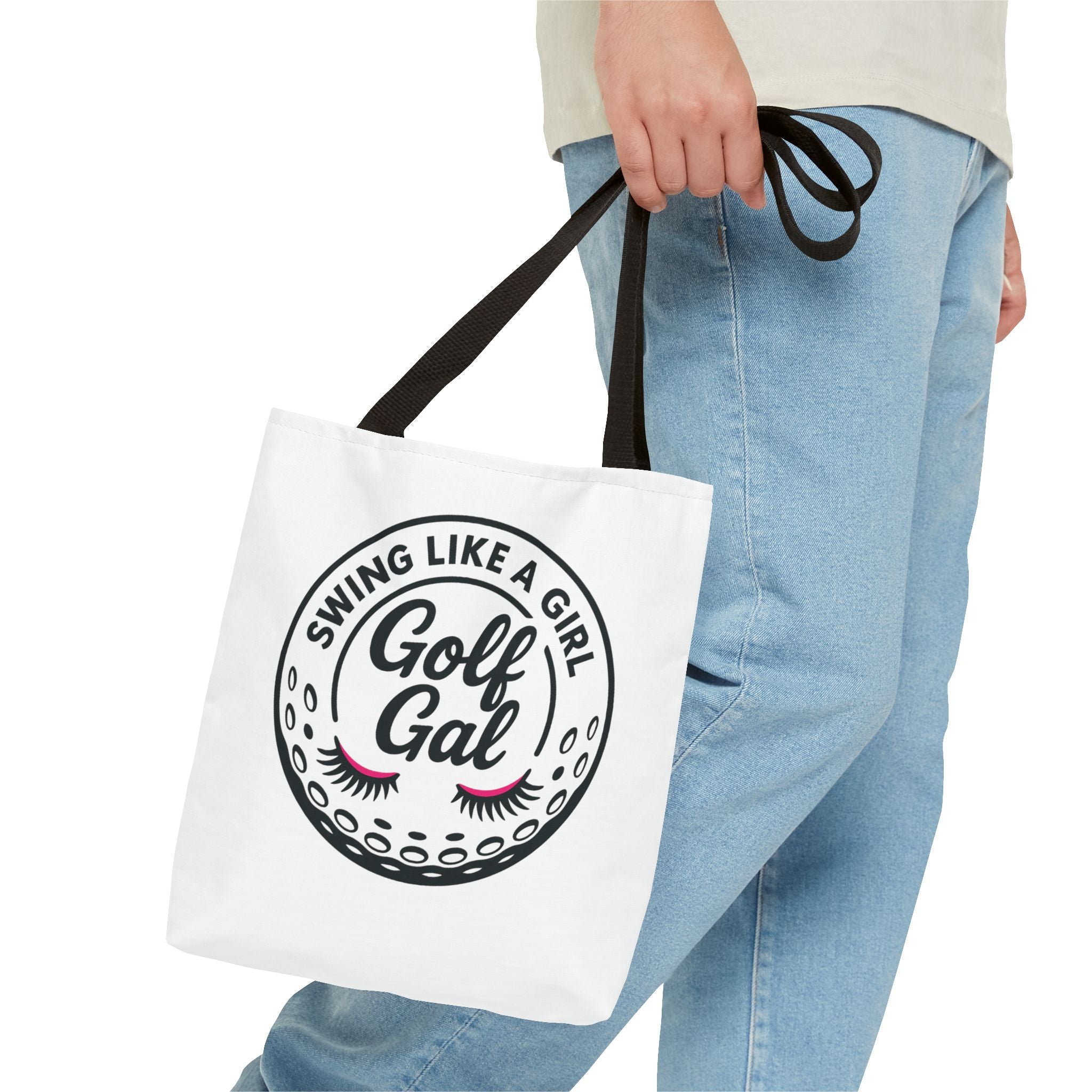Swing Like a Girl Golf Gal Tote Bag