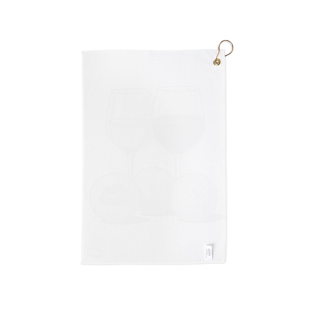Wine Glasses Lips Golf Golf Towel
