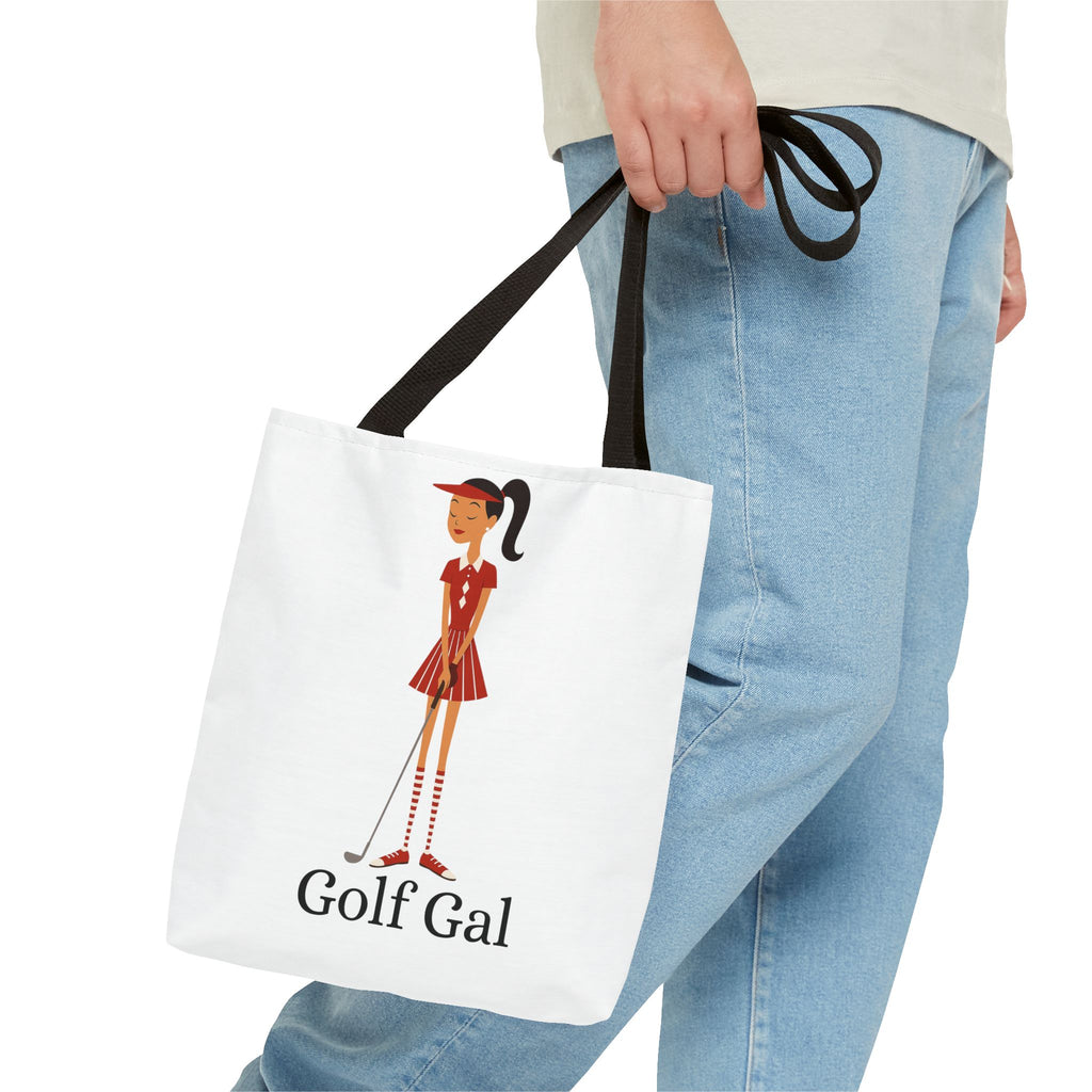 Golf Gal Tote Bag Ruby