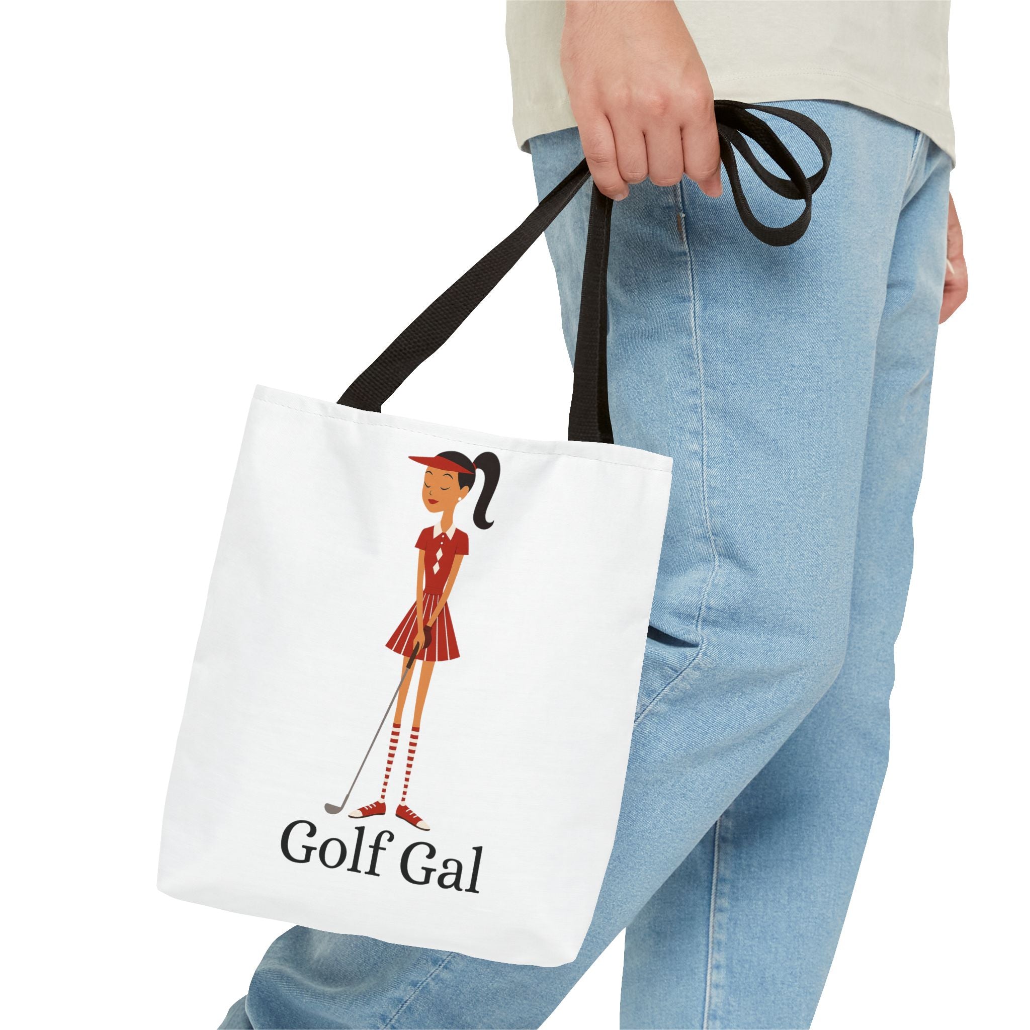 Golf Gal Tote Bag Ruby