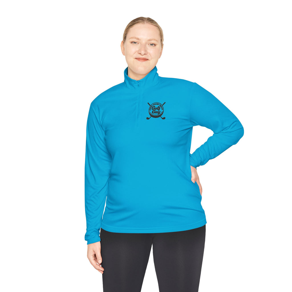Golf Guy Swing Shank Swear Quarter-Zip Pullover