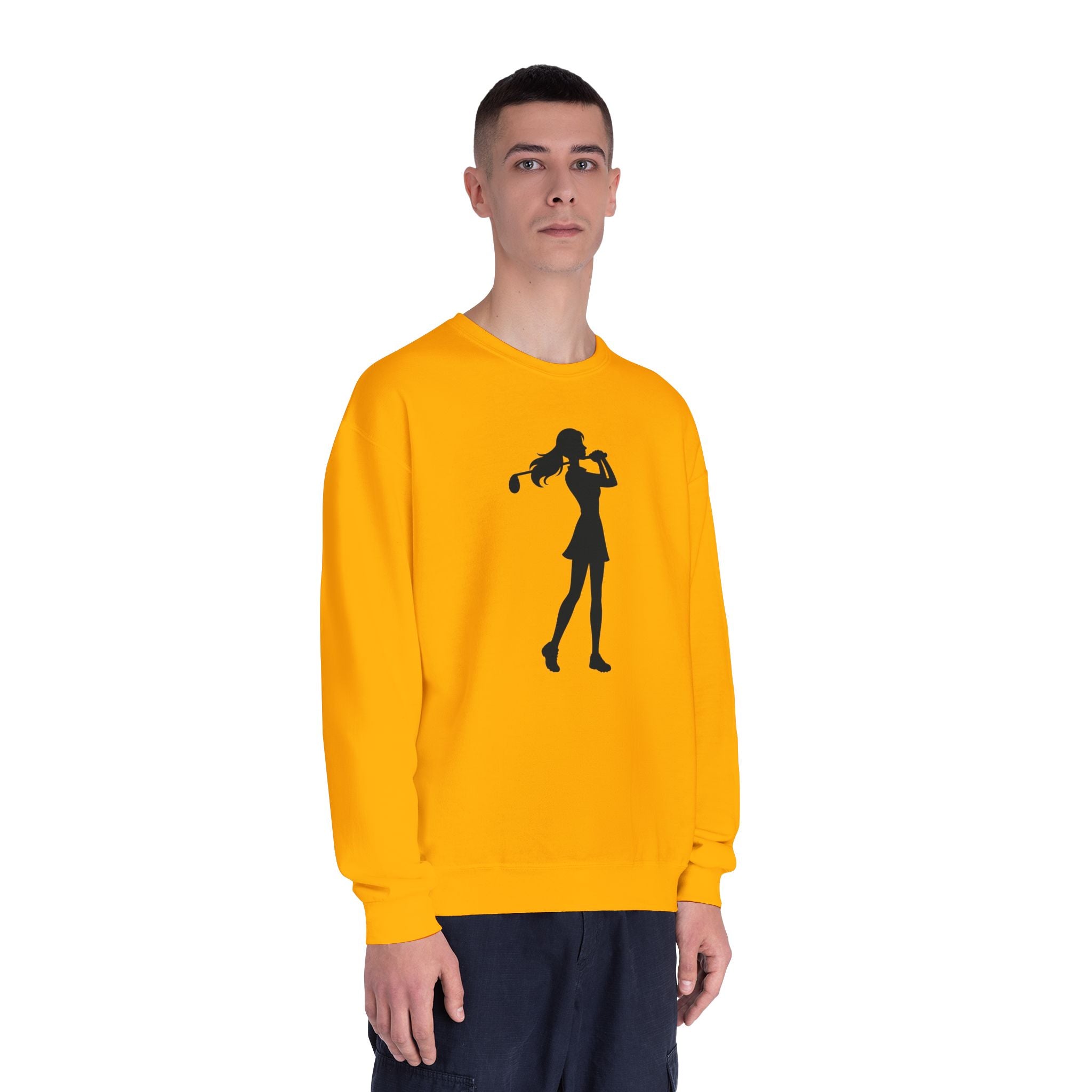 Golf Gal Silhouette Crewneck Sweatshirt