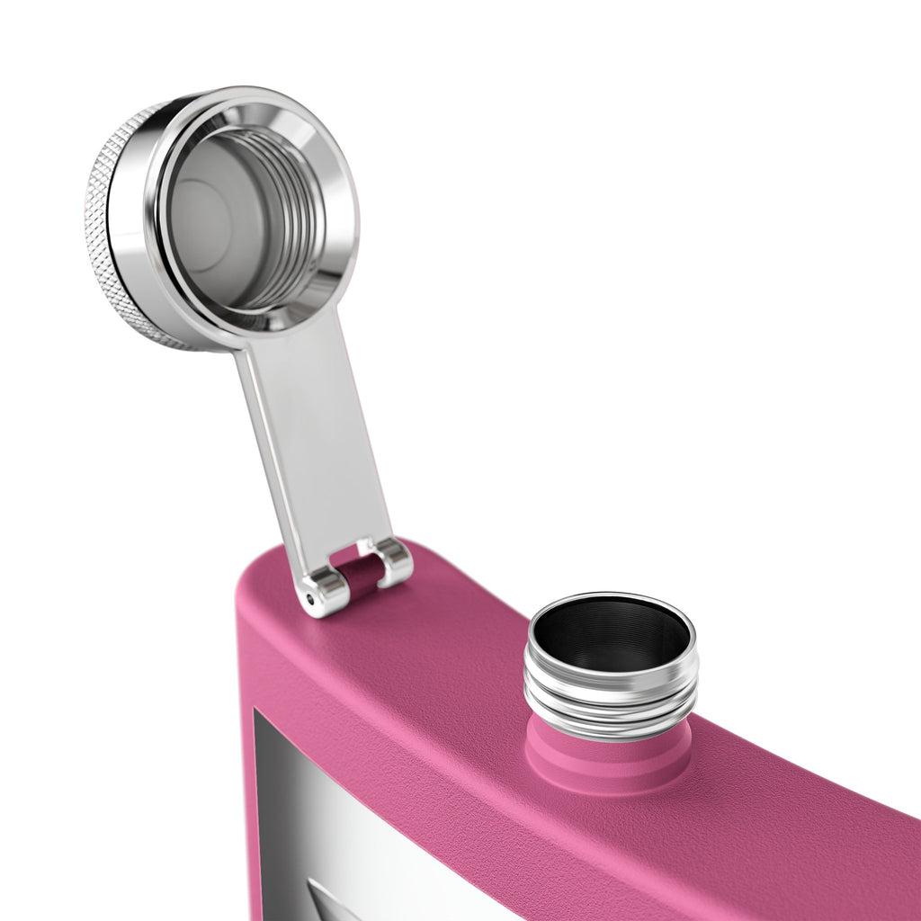 Martini Glass Sleek Stainless Steel Flask