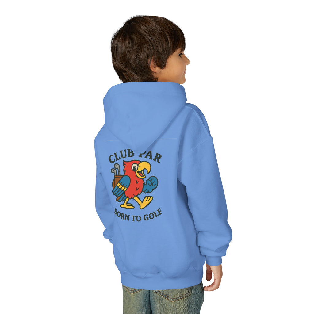 Club Par Born To Golf Youth Hoodie