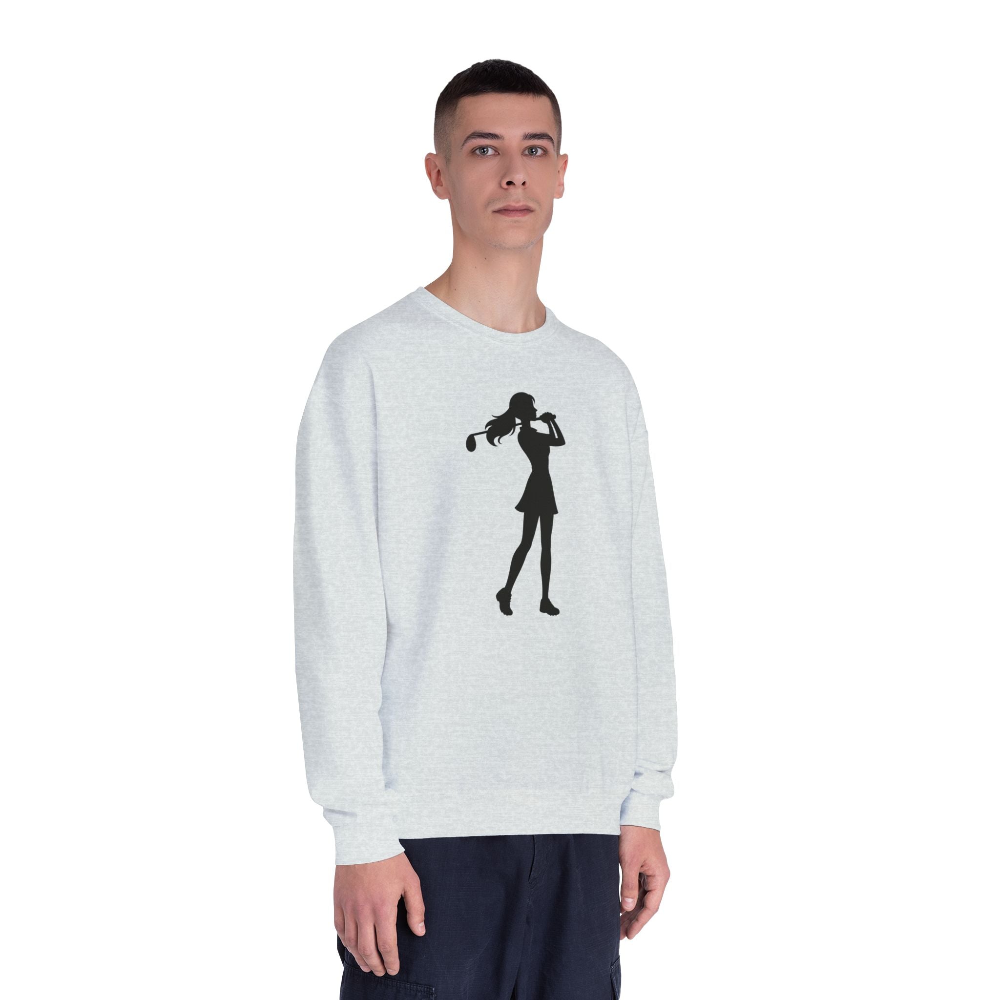 Golf Gal Silhouette Crewneck Sweatshirt
