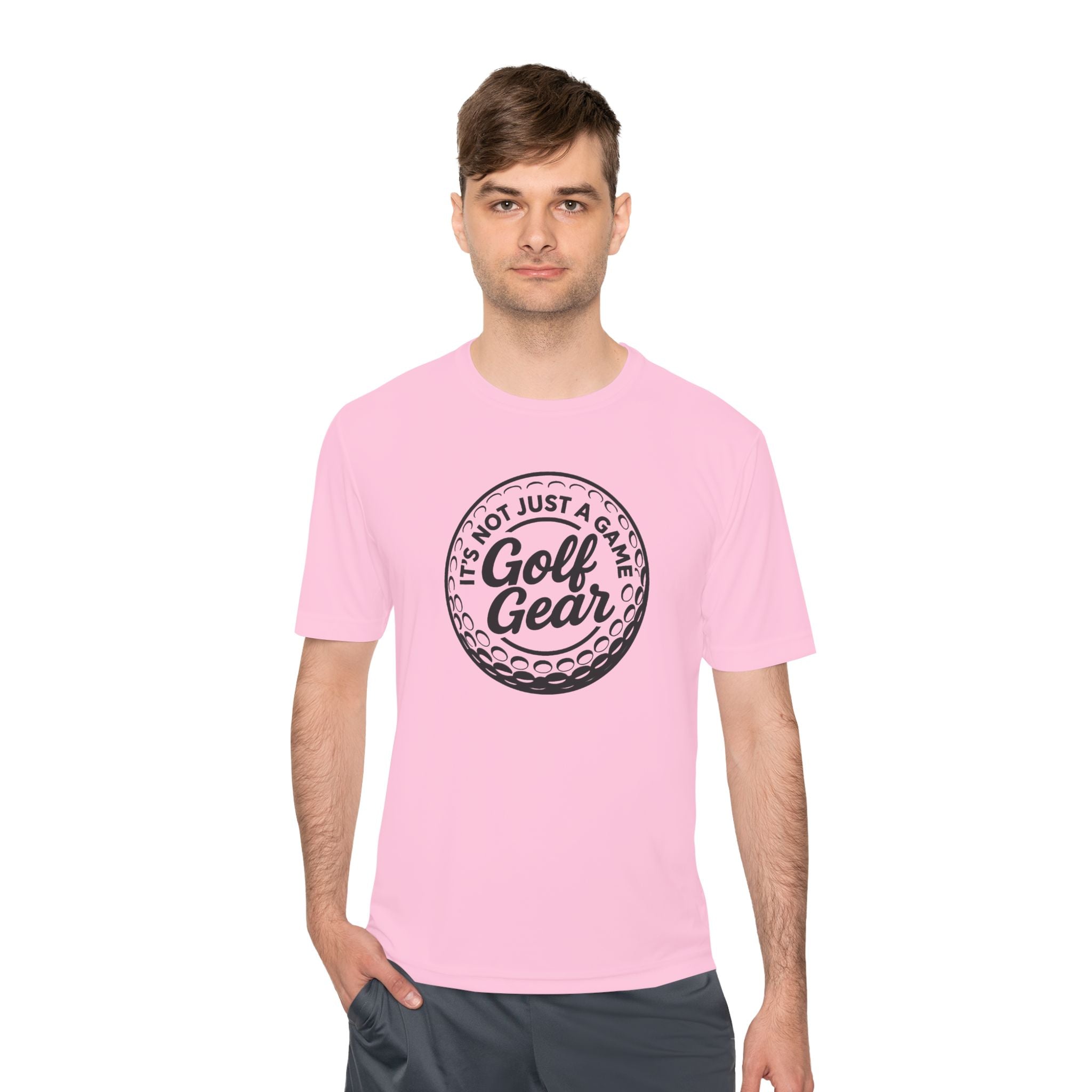 Golf Gear Tee — "It’s Not Just a Game" Moisture‑Wicking Golf Shirt
