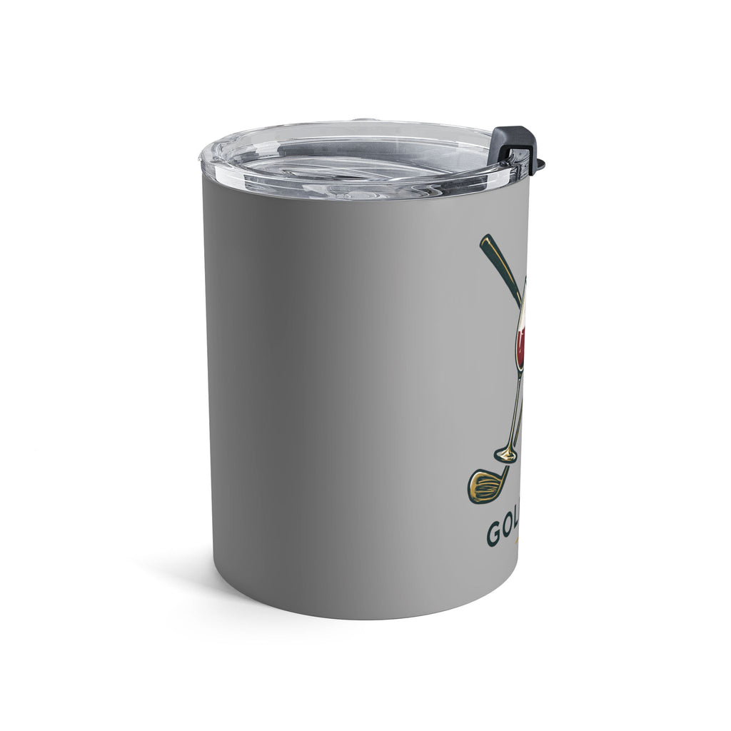 Gray Golf and Wine Whiskey/Wine Tumbler