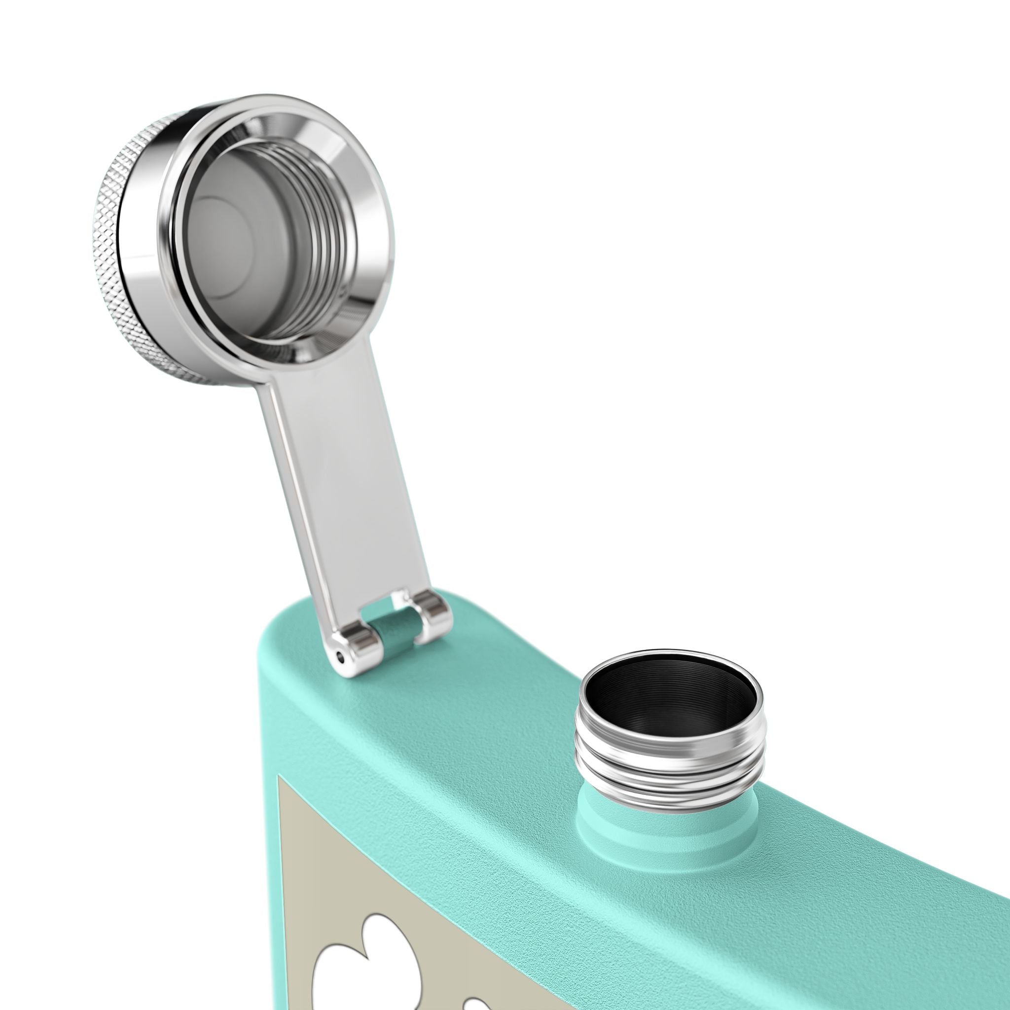 Antique Car Sleek Stainless Steel Flask